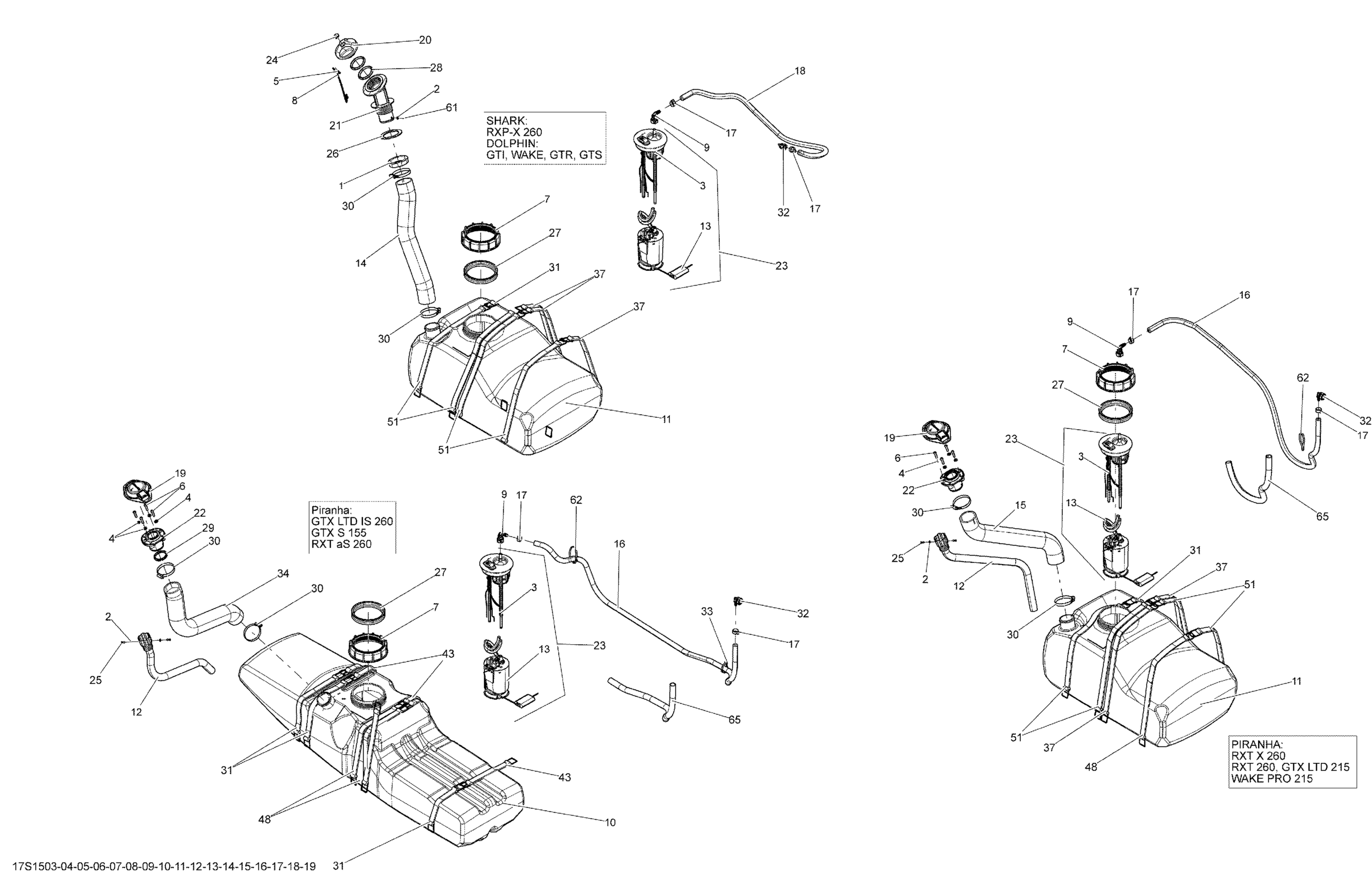 Схема узла: Fuel System _17S1505