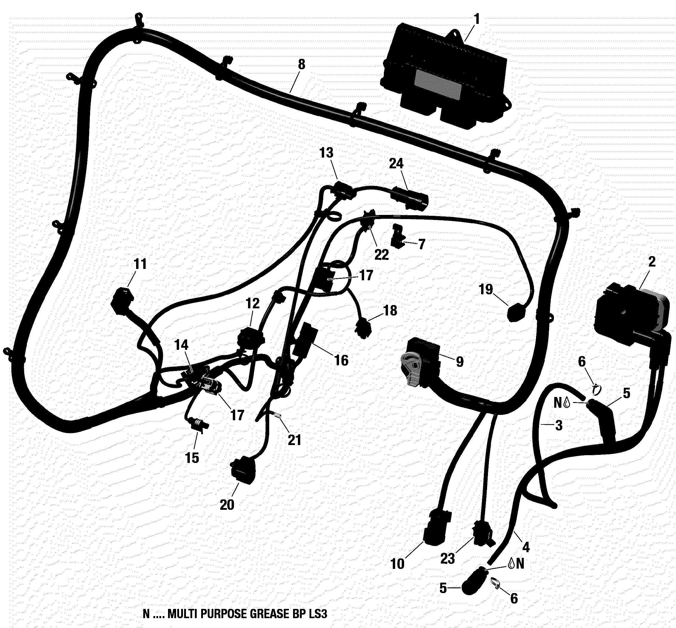 Rotax - Engine Harness And Electronic Module