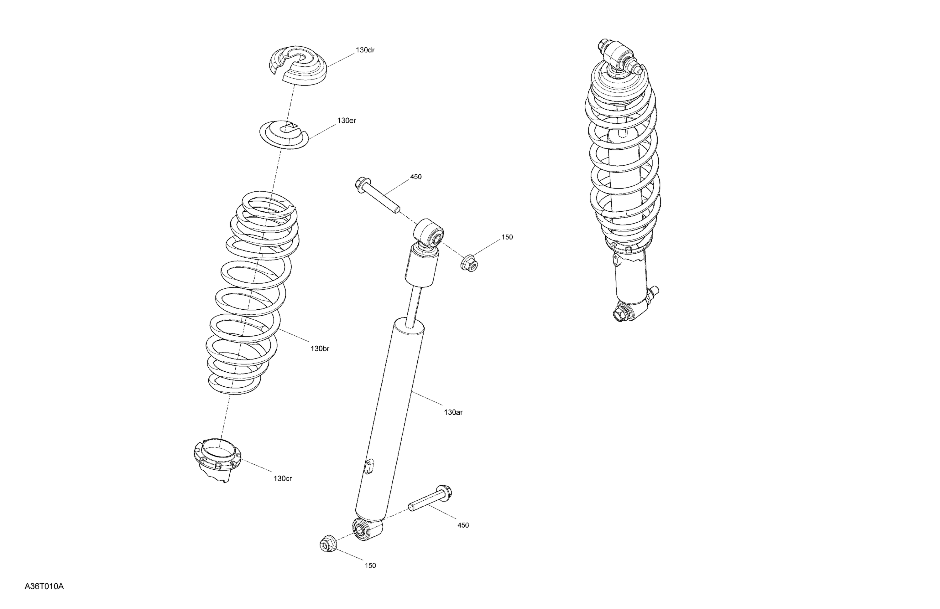 Suspension - Shocks - Rear Section - DPS