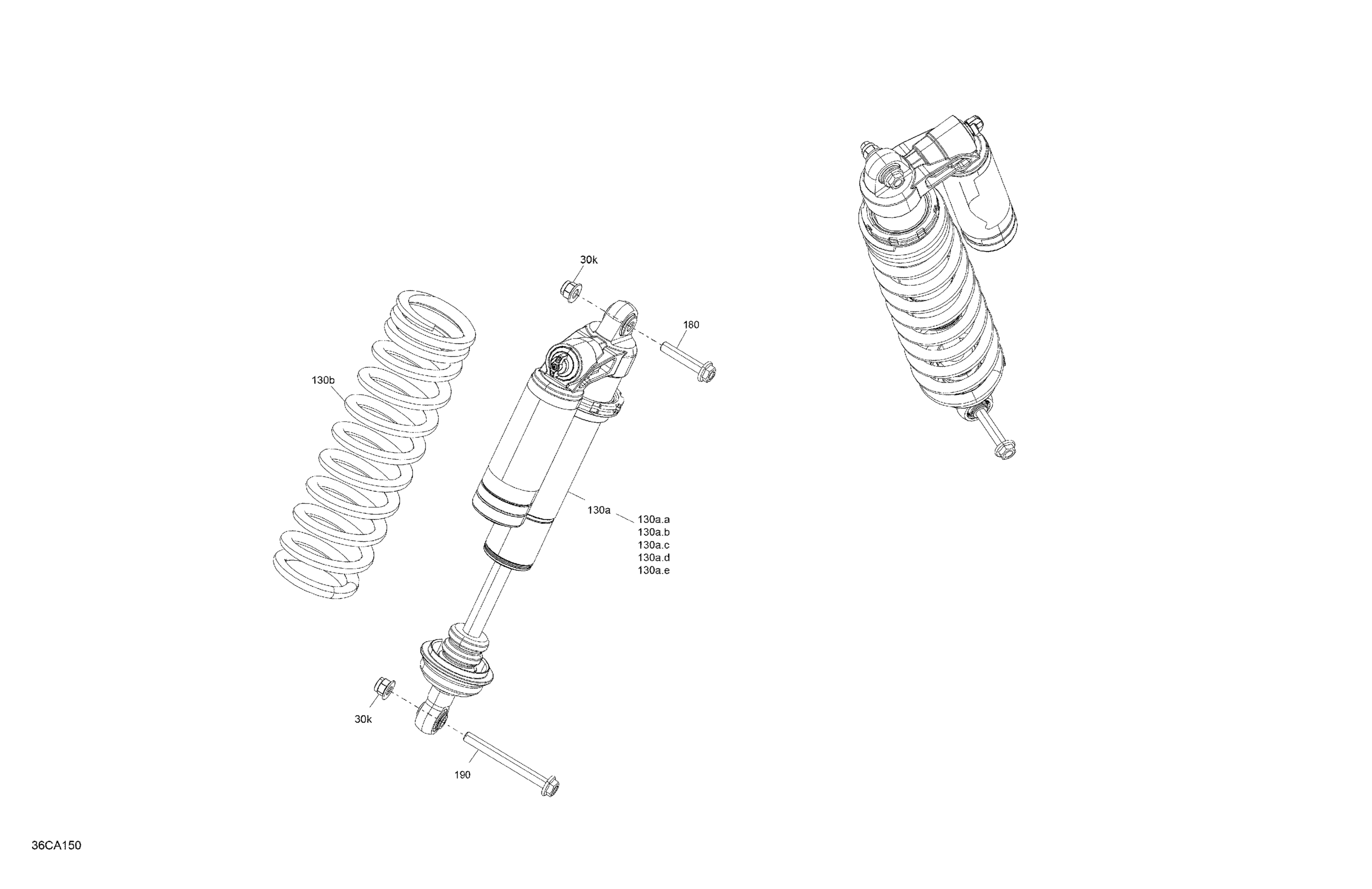 Suspension - Rear Shocks - XTP