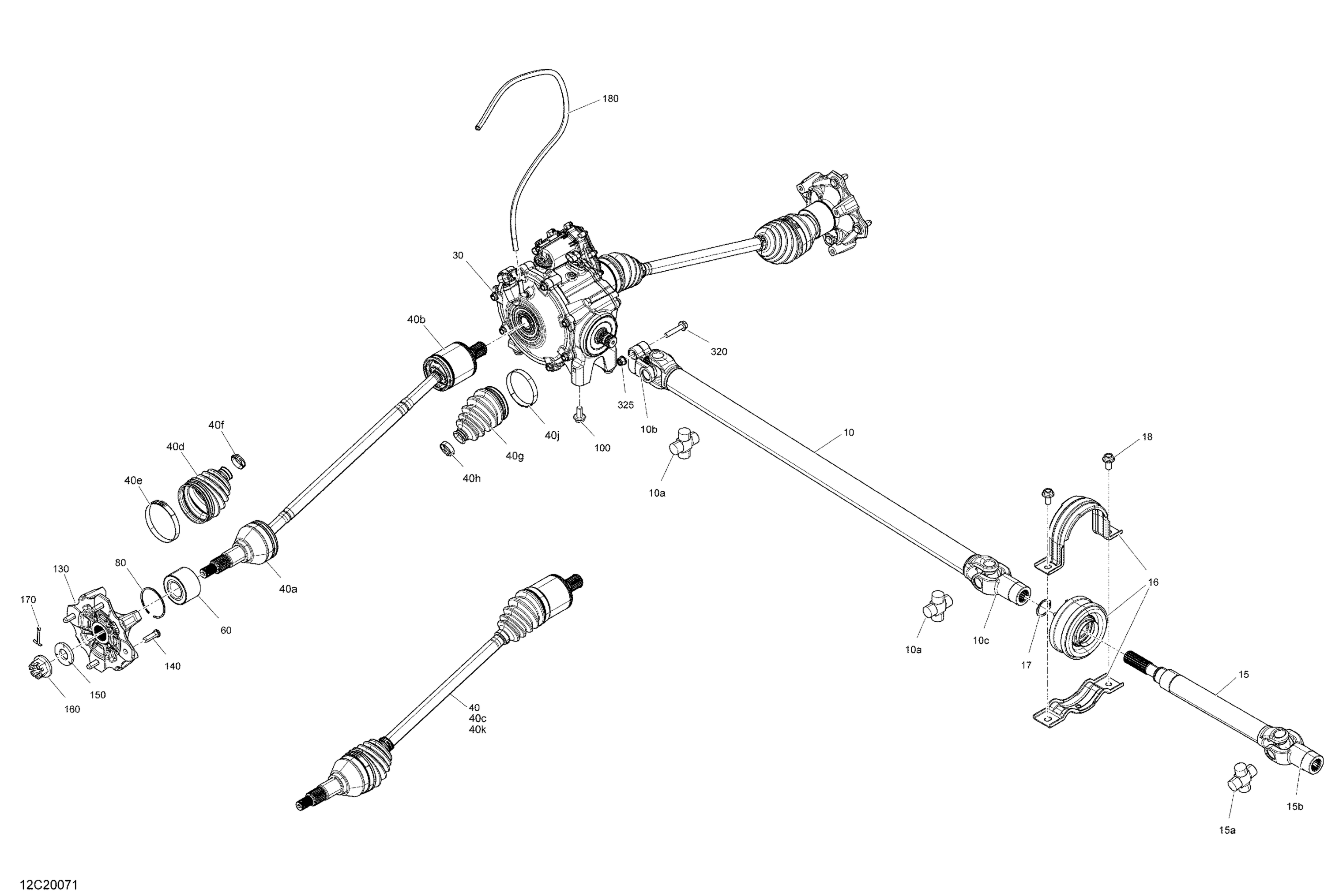 Front Drive - Common Parts - XMR