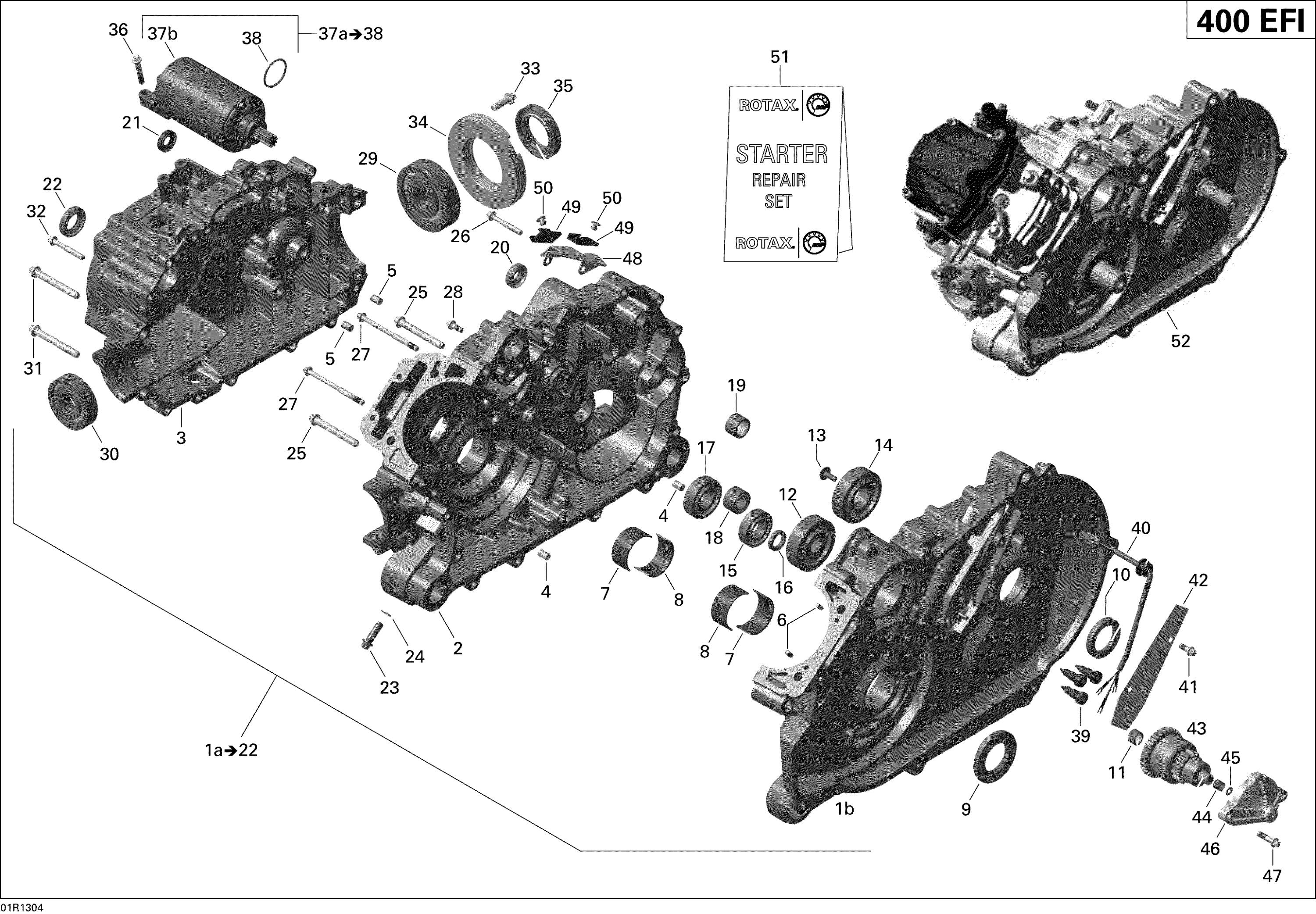 Схема узла: Crankcase