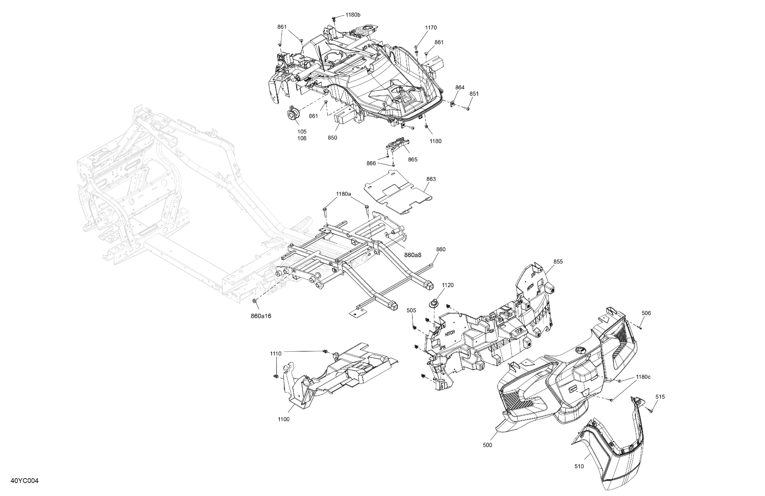 Body - Cargo Structure And Rear Fenders