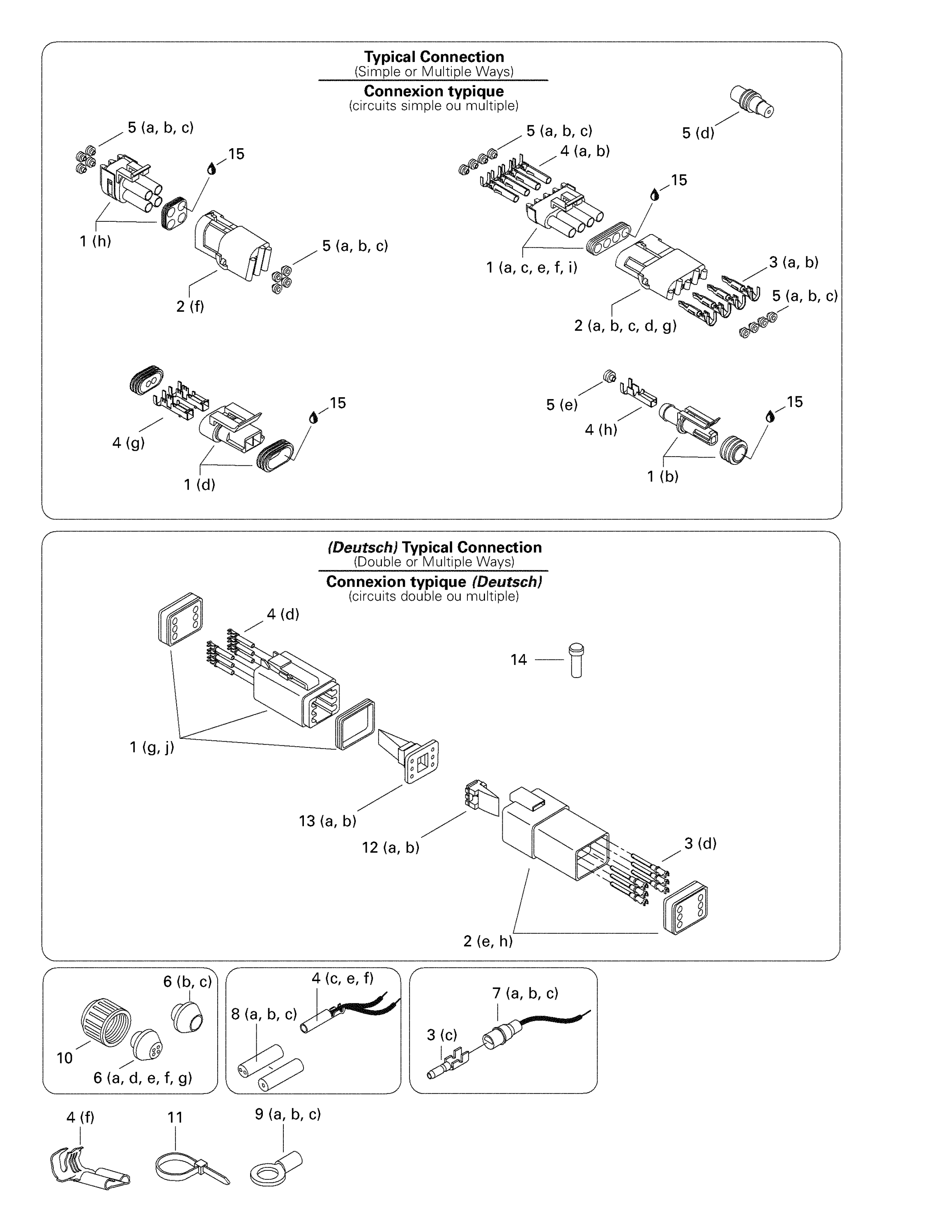 Схема узла: Typical Electrical Connections