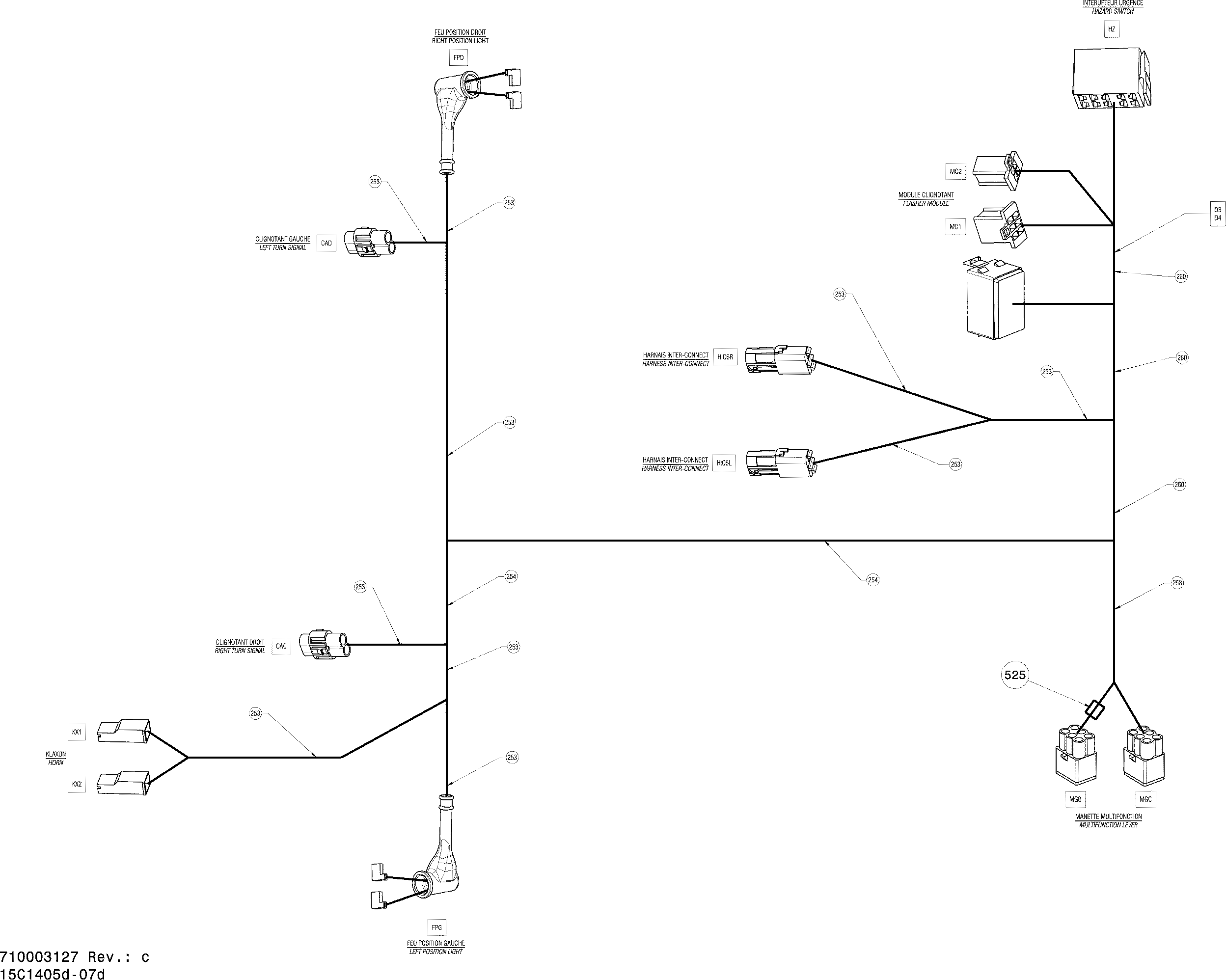 Electrical Harness Assy _15C1405d