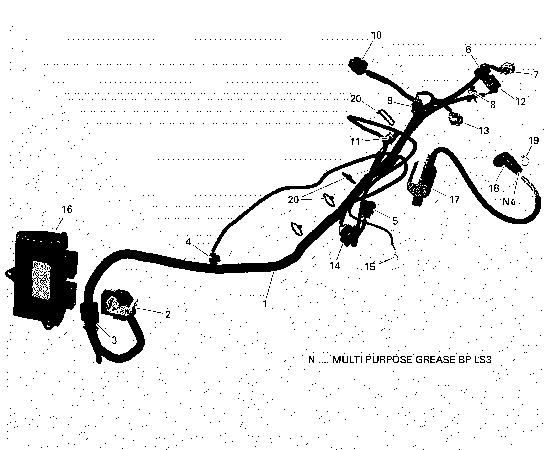 Engine Harness And Electronic Module