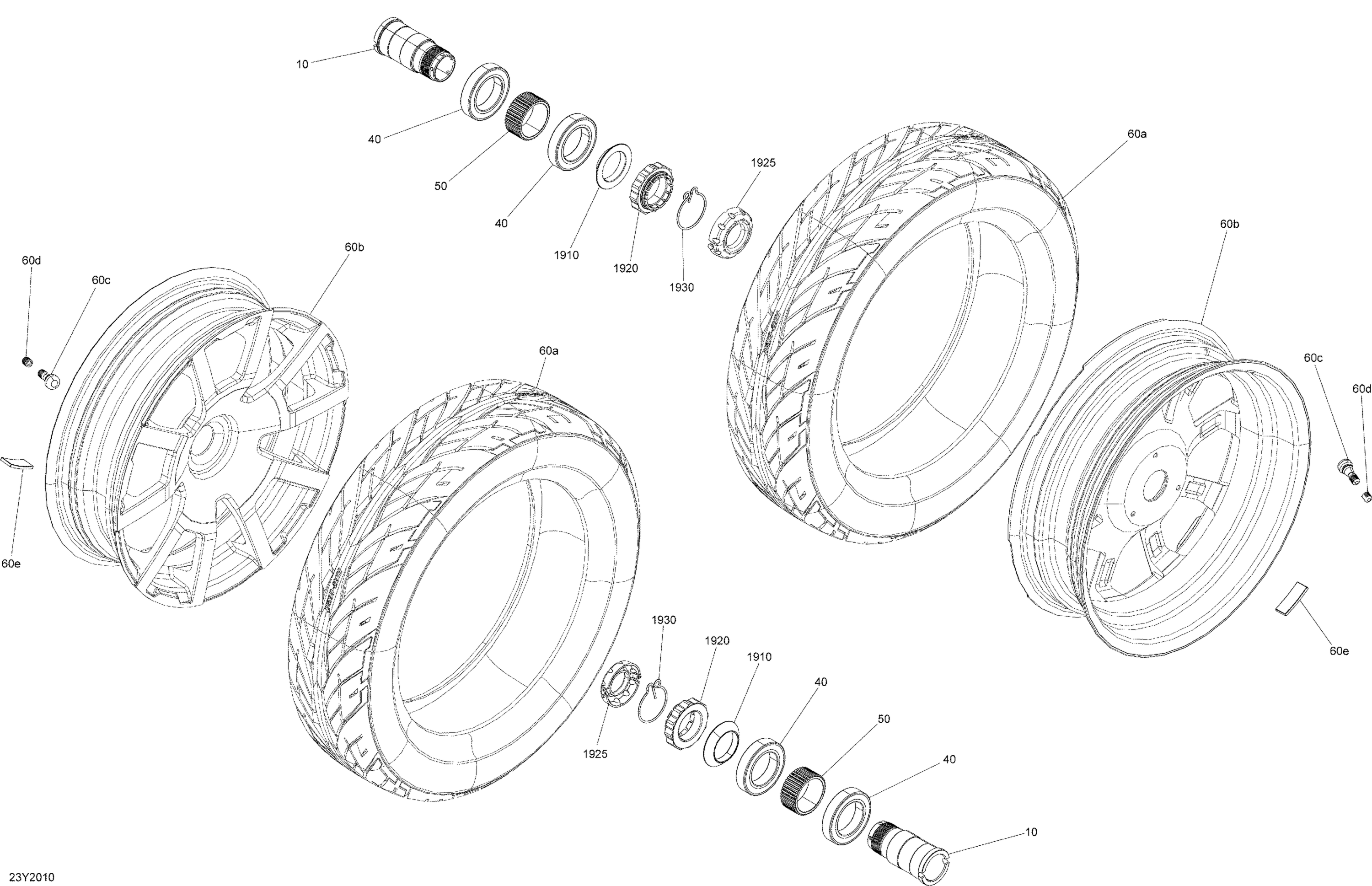 Схема узла: Steering  Front Wheels