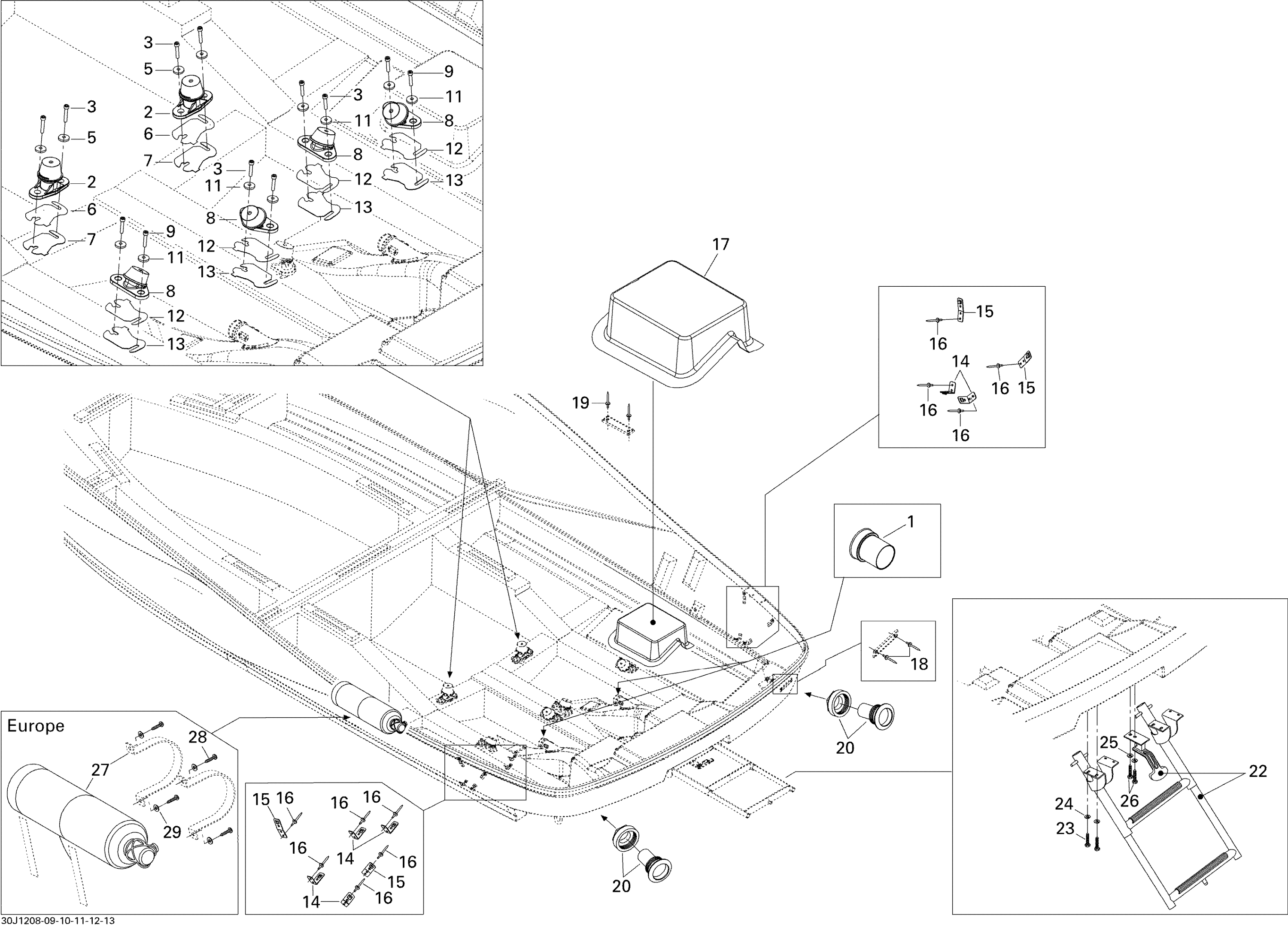 Lower Hull And Ladder