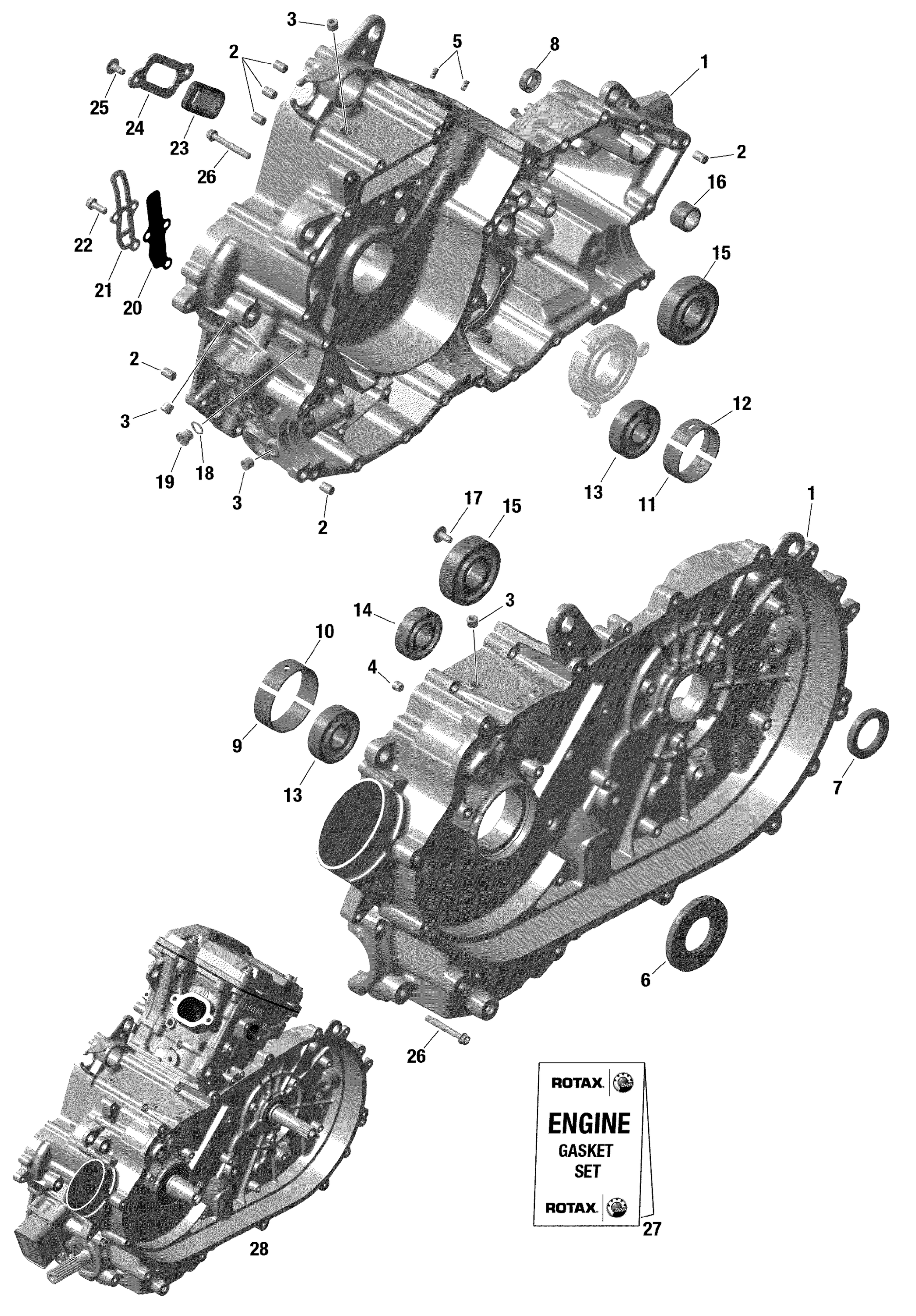 ROTAX - Crankcase