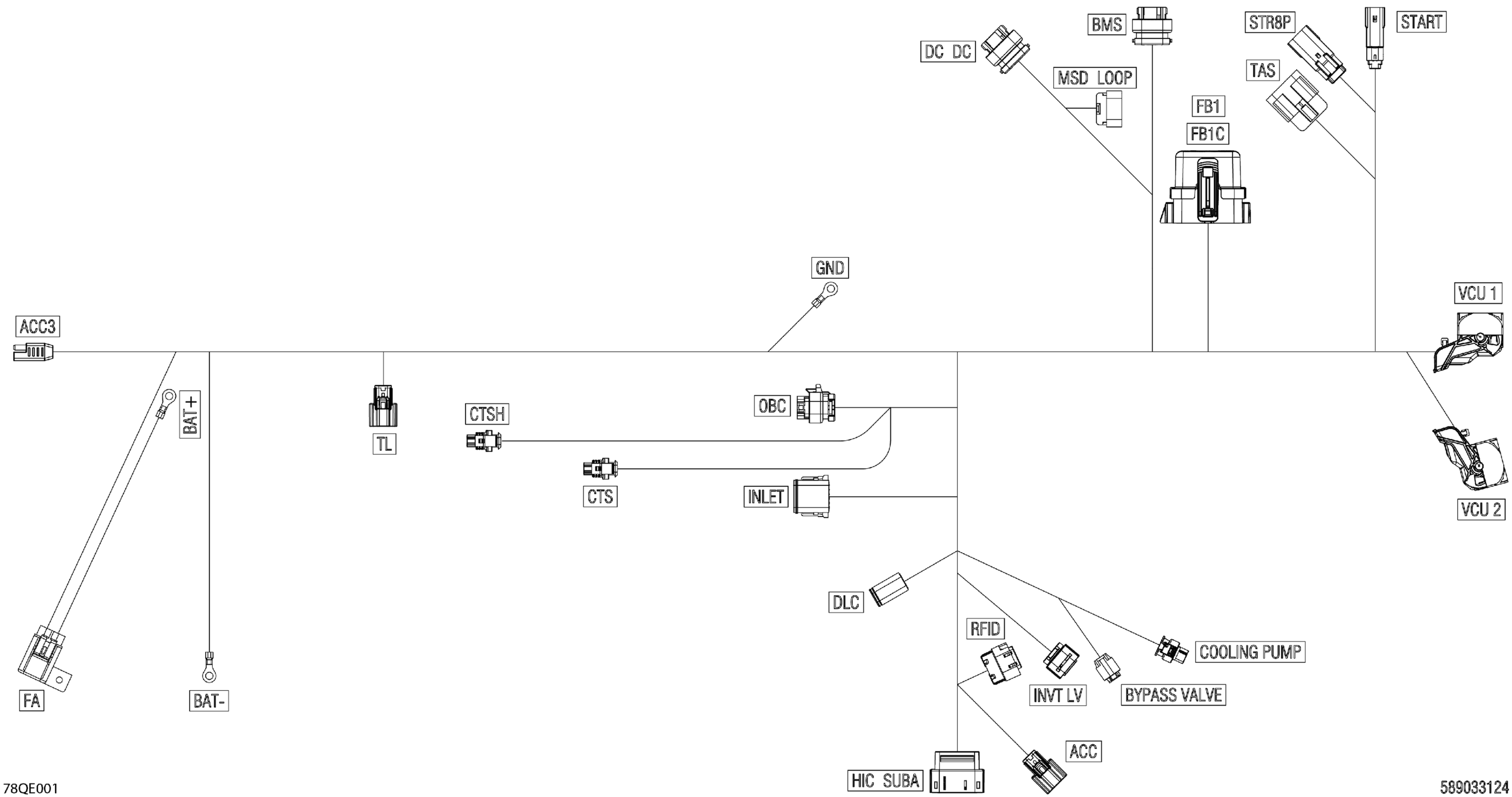 Electric - Main Harness - 515179829