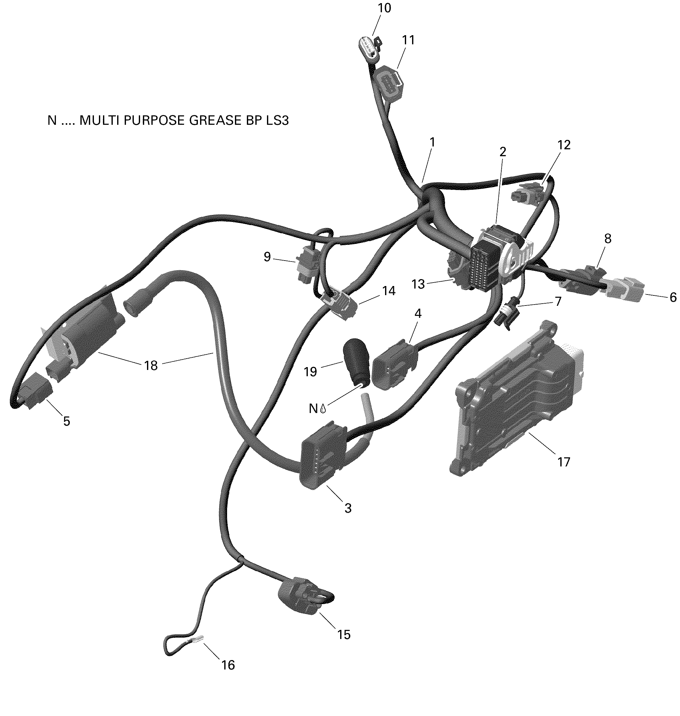 ROTAX - Engine Harness And Electronic Module