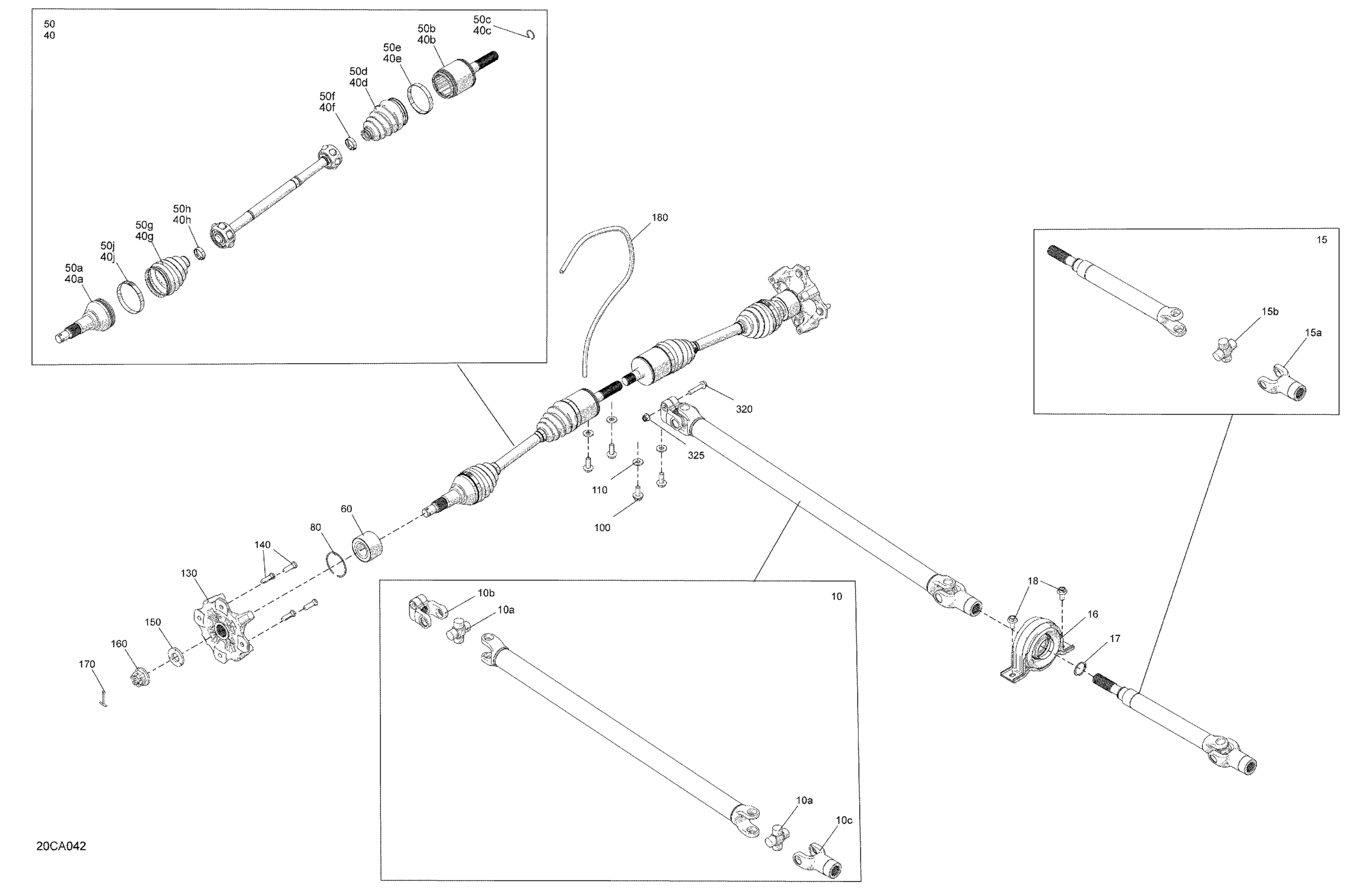 Drive - Front Section - Common Parts