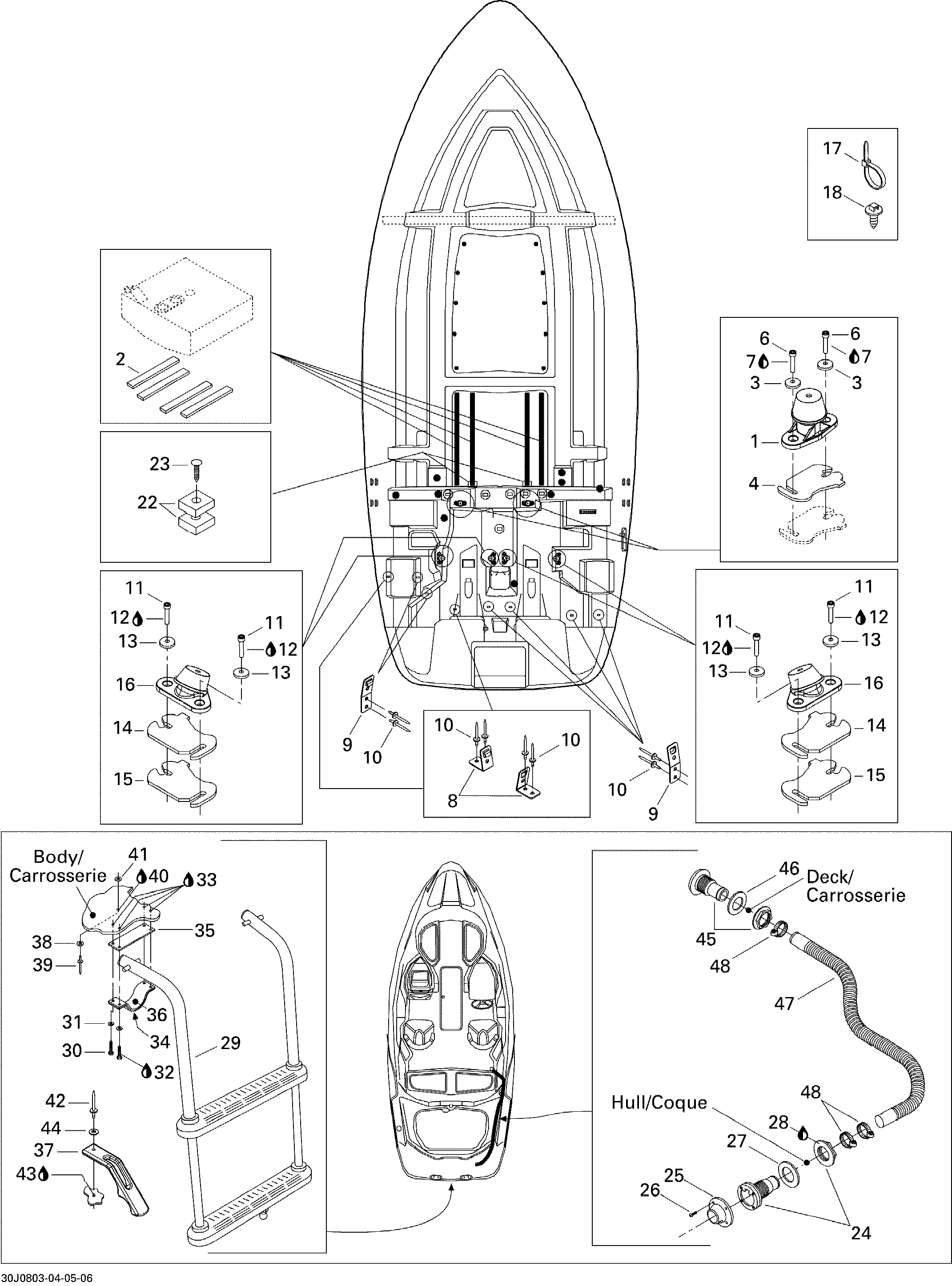 Lower Hull And Ladder