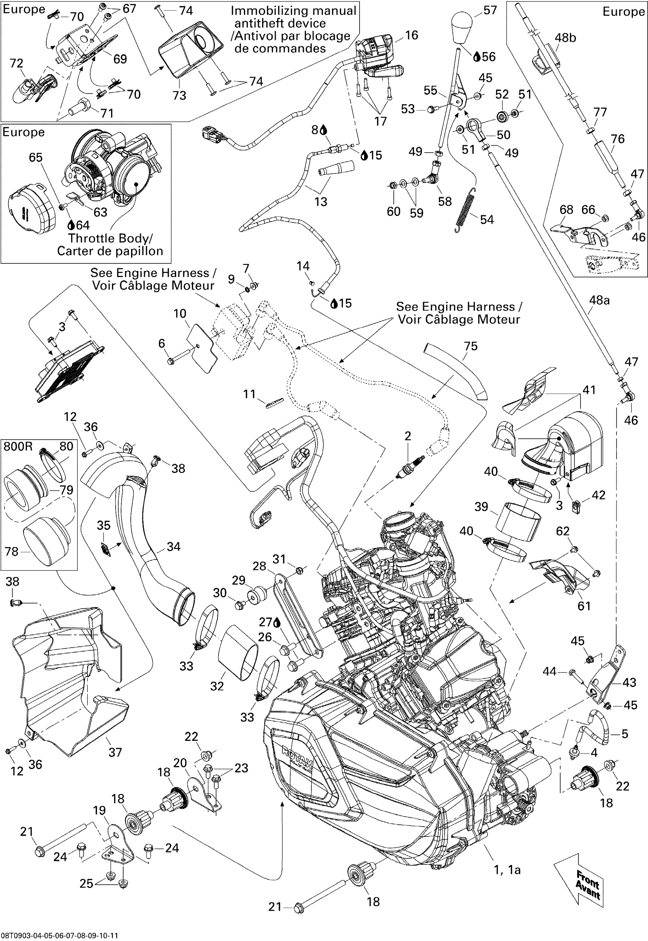 Engine And Engine Support