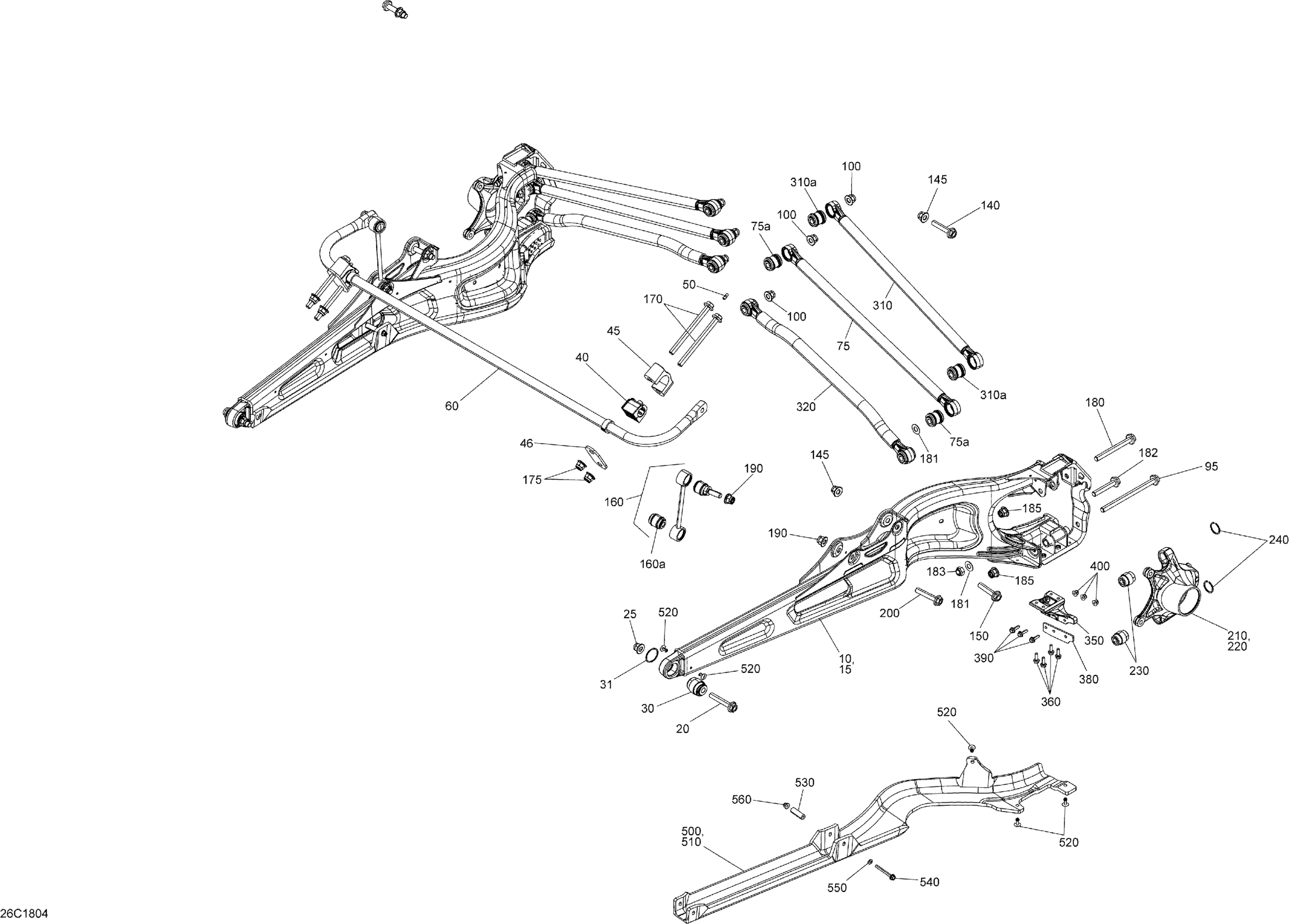 Rear Suspension - Package Xrs DPS - Timeless Black