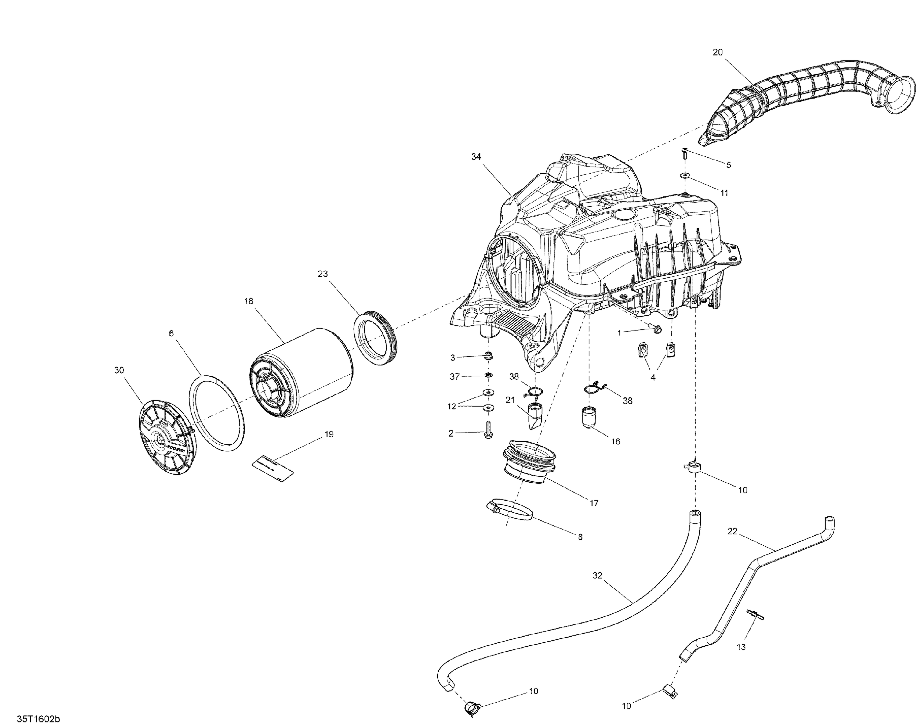 Air Intake - Except XMR