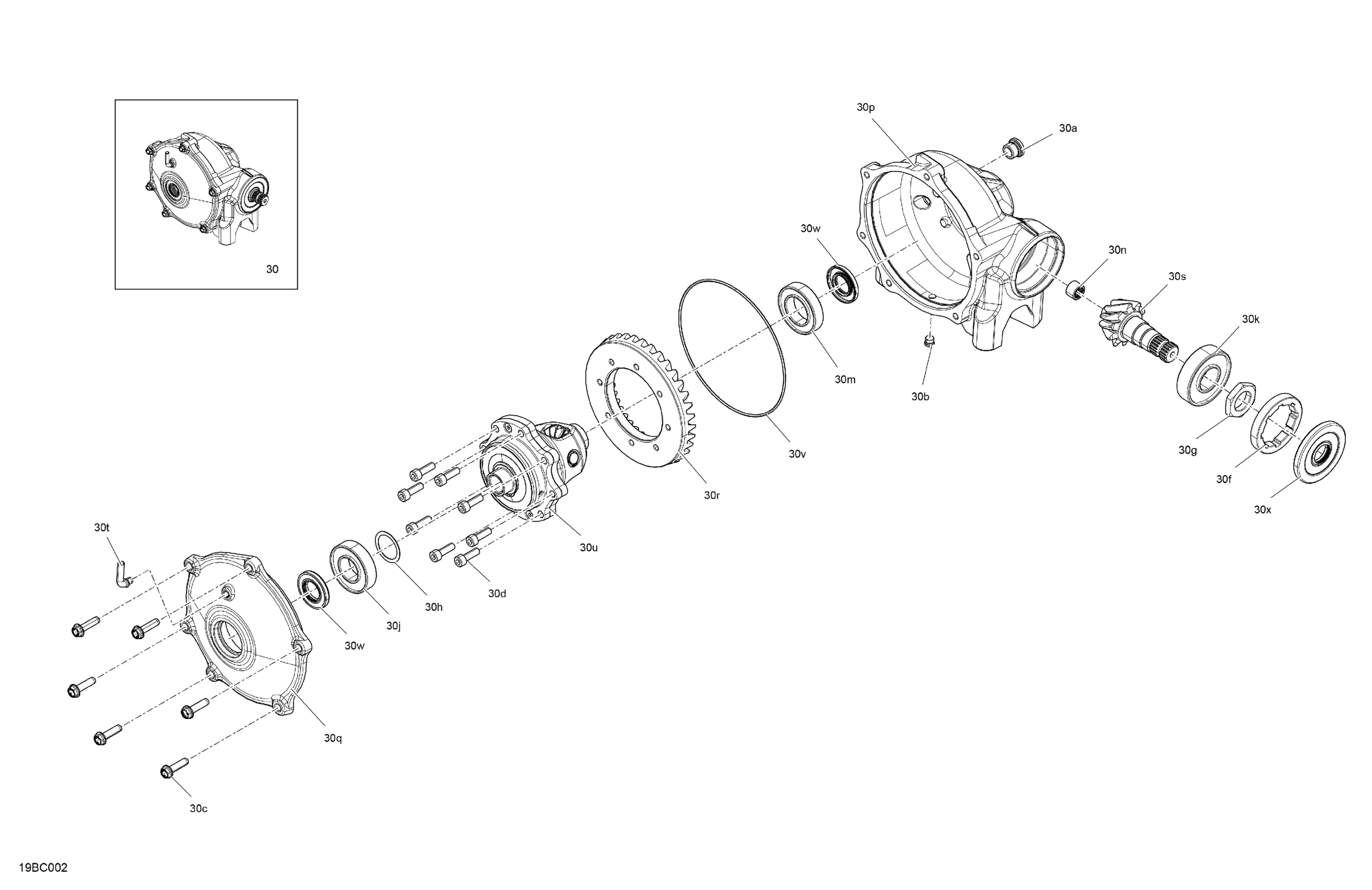 Drive - Front - Differential Parts