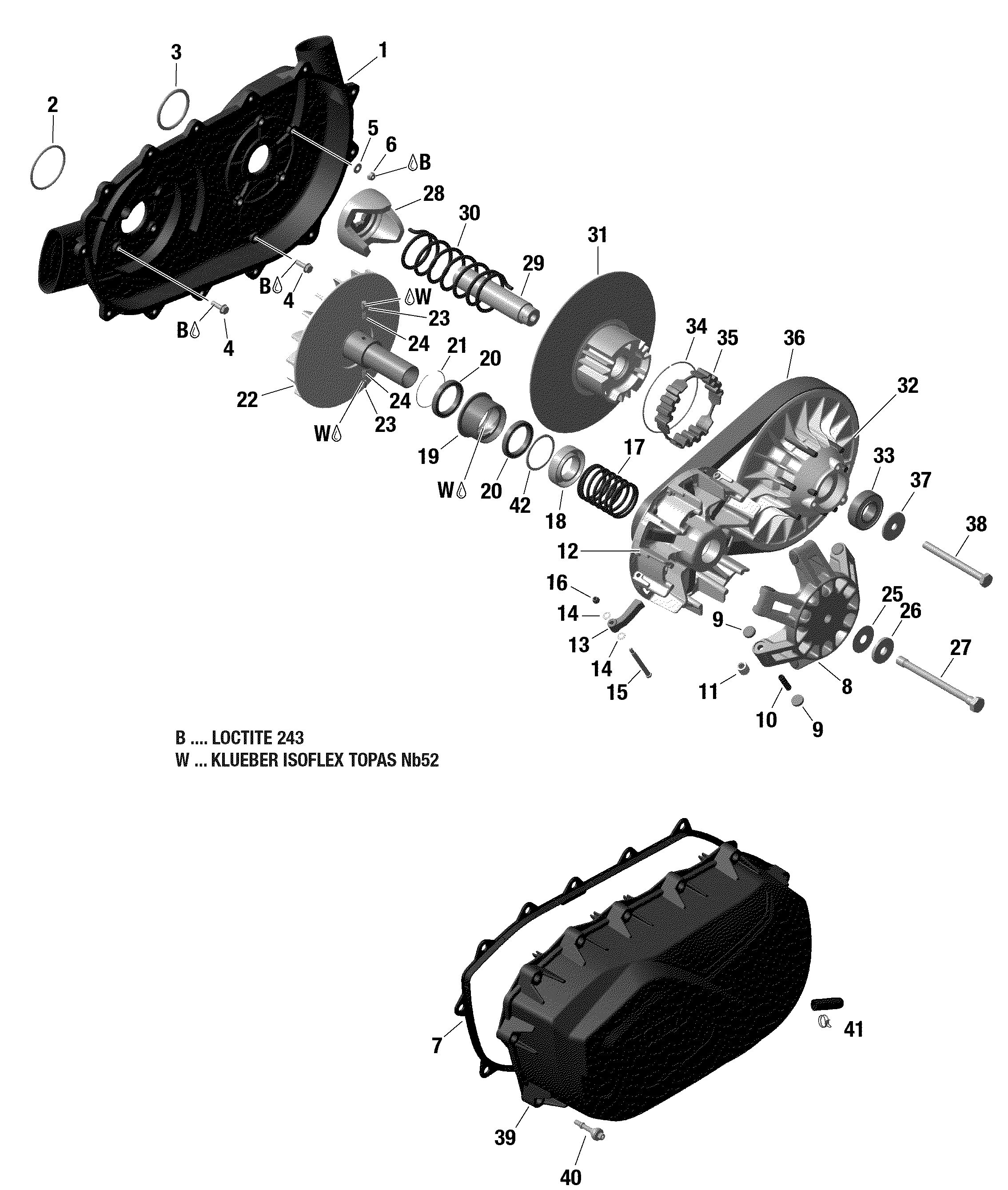 ROTAX - Transmission - 211