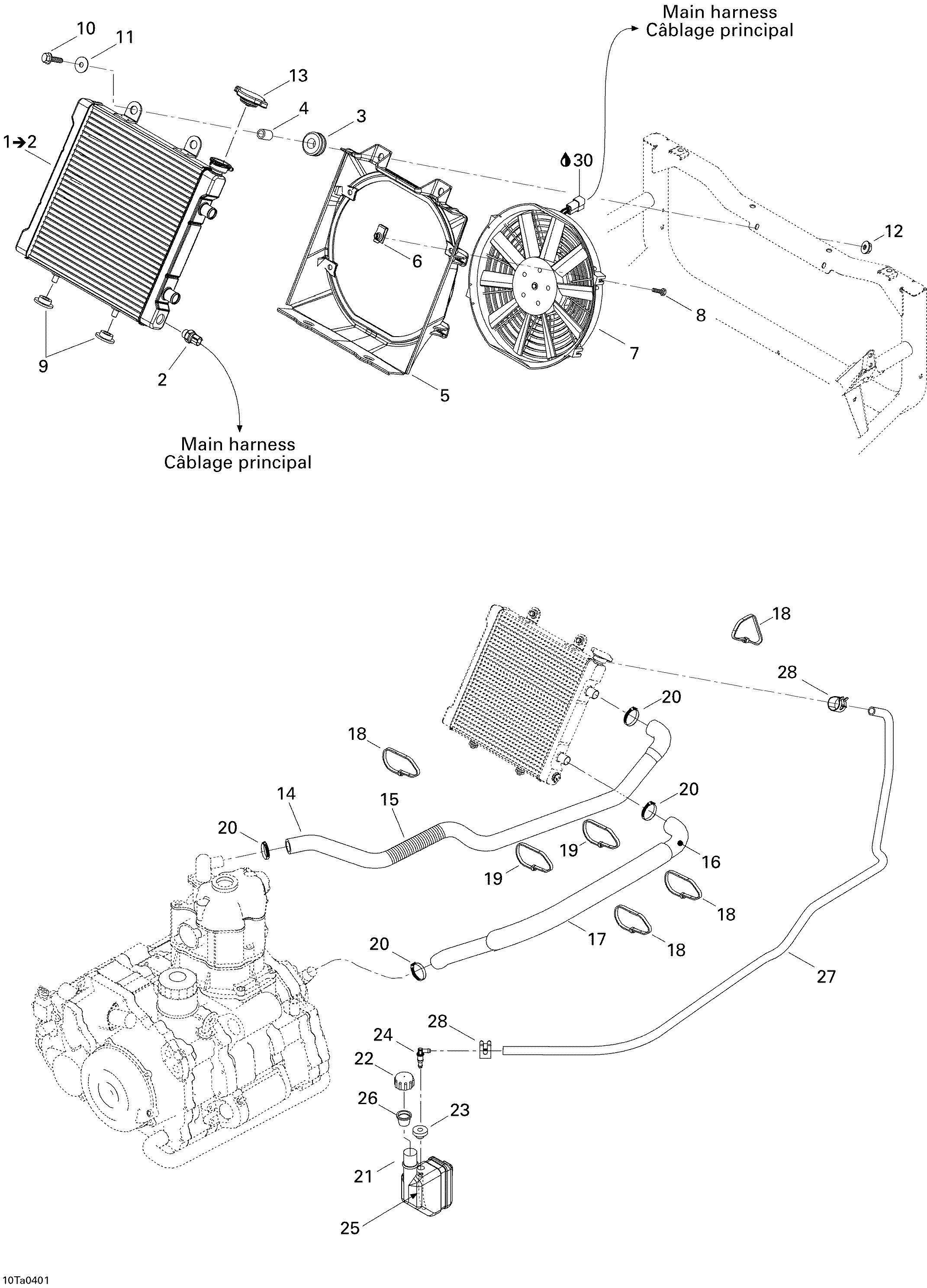 Схема узла: Cooling System