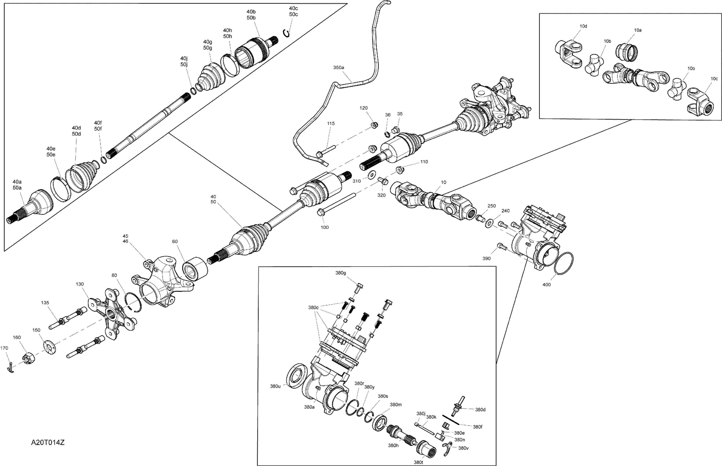 Drive - Front Section - Common Parts