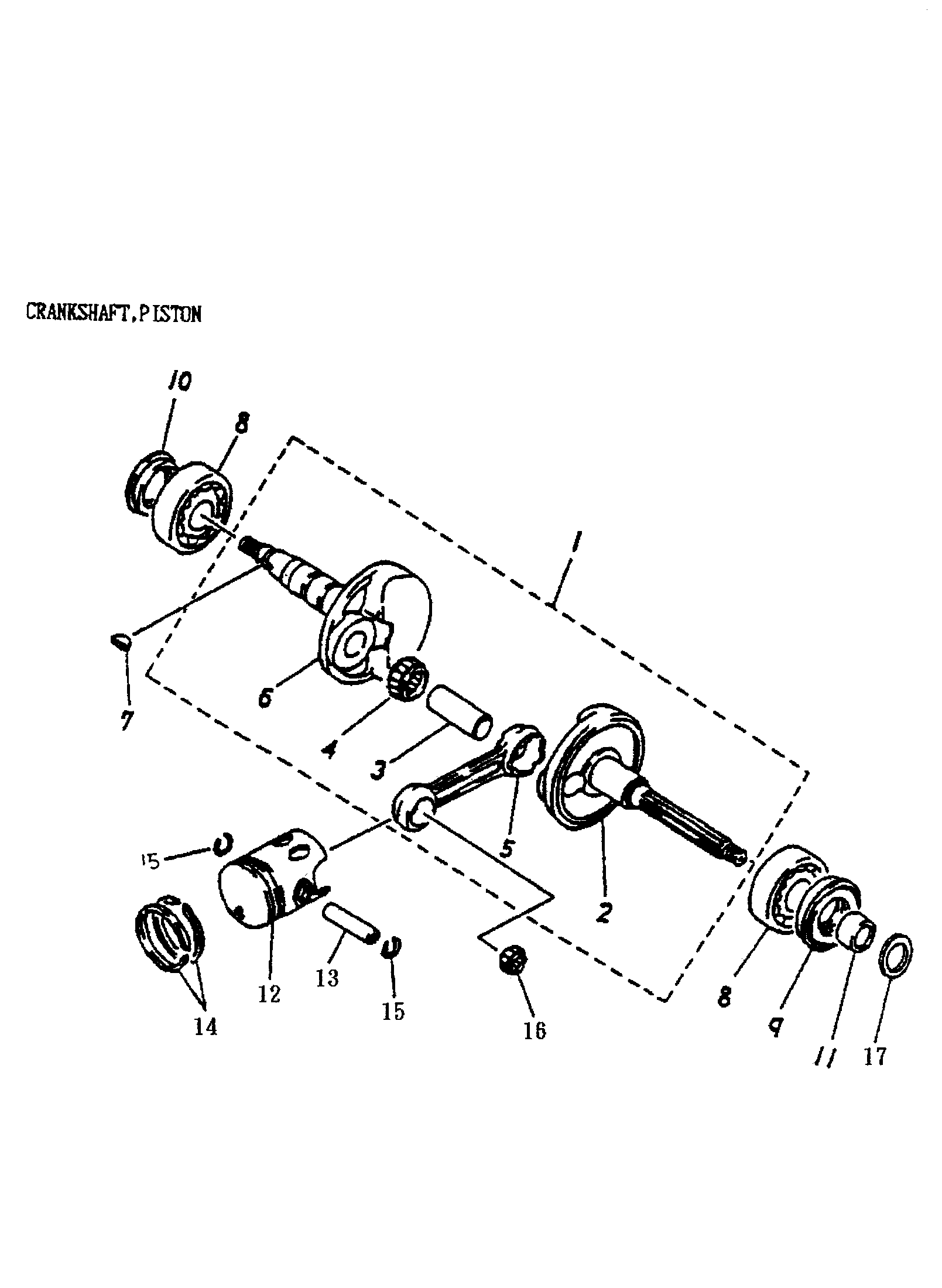 Crankshaft And Pistons