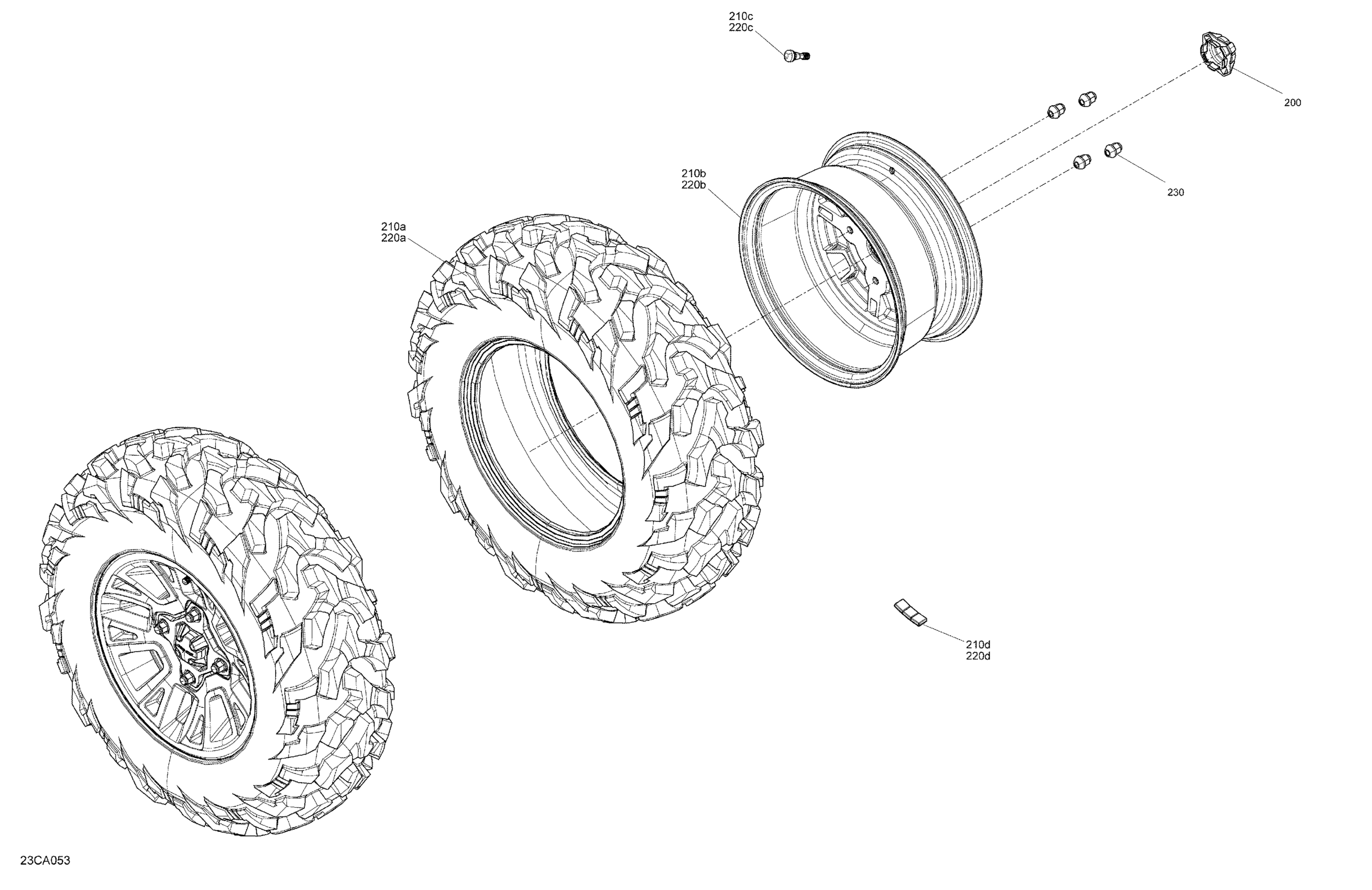 Drive - Front Wheels - XT