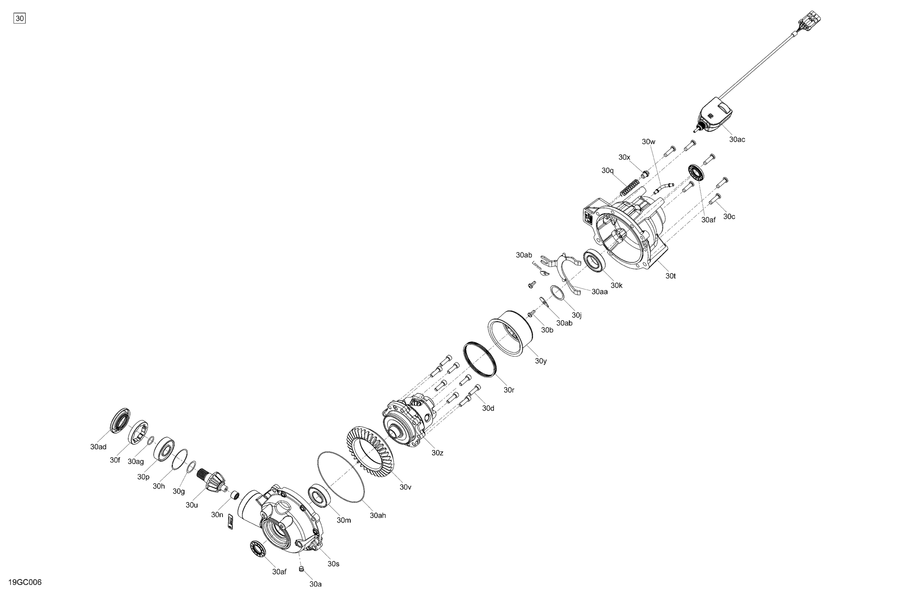 Drive - Front - Differential Parts