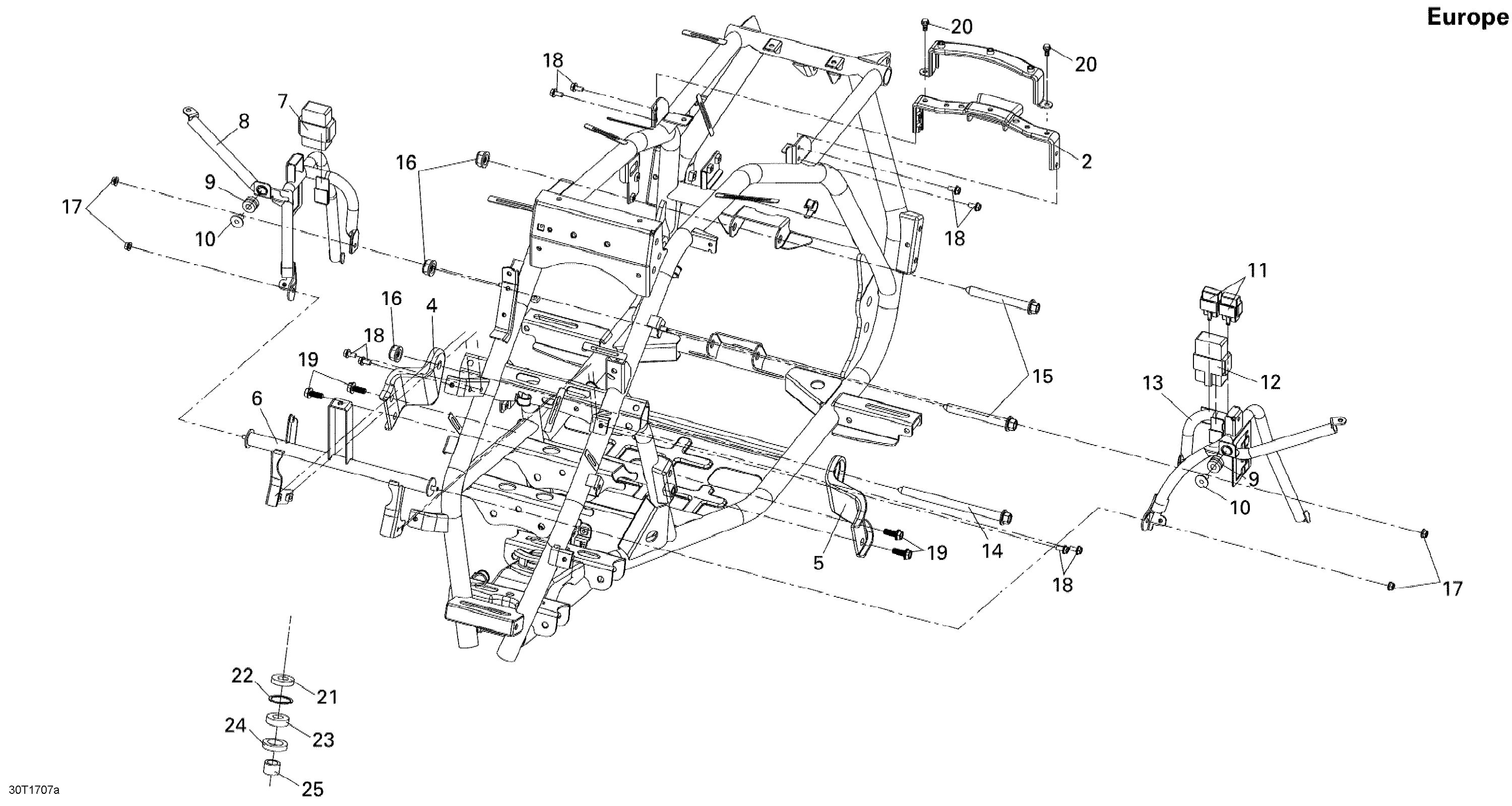 Rear Frame , International