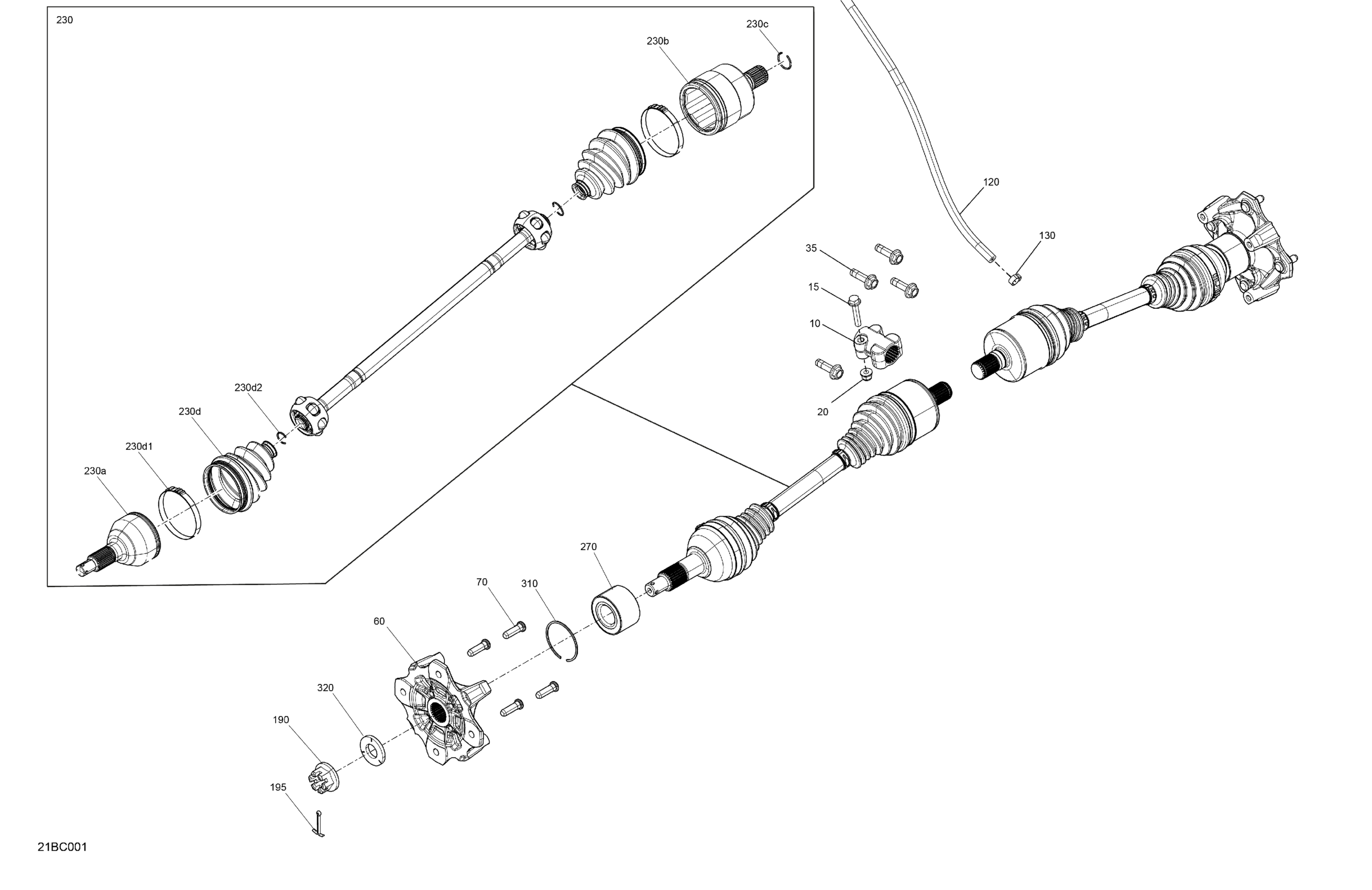 Drive - Rear - Common Parts