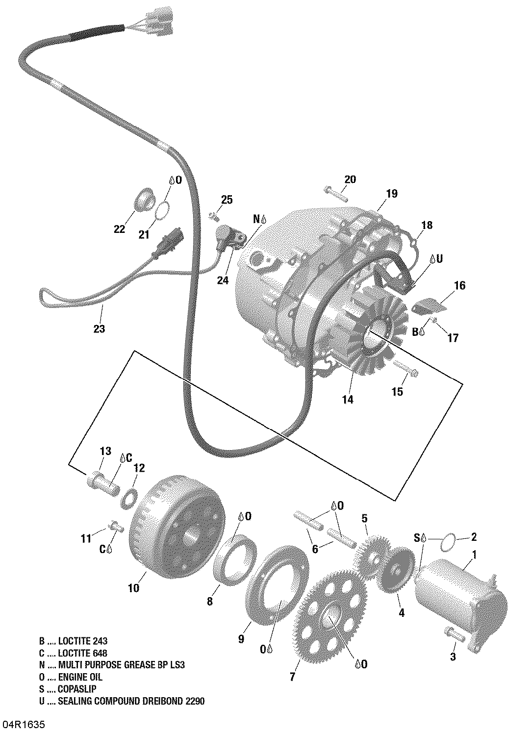 Magneto And Electric Starter - HD10