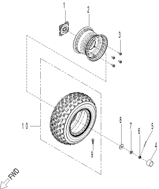 Drive - Rear Wheel 70