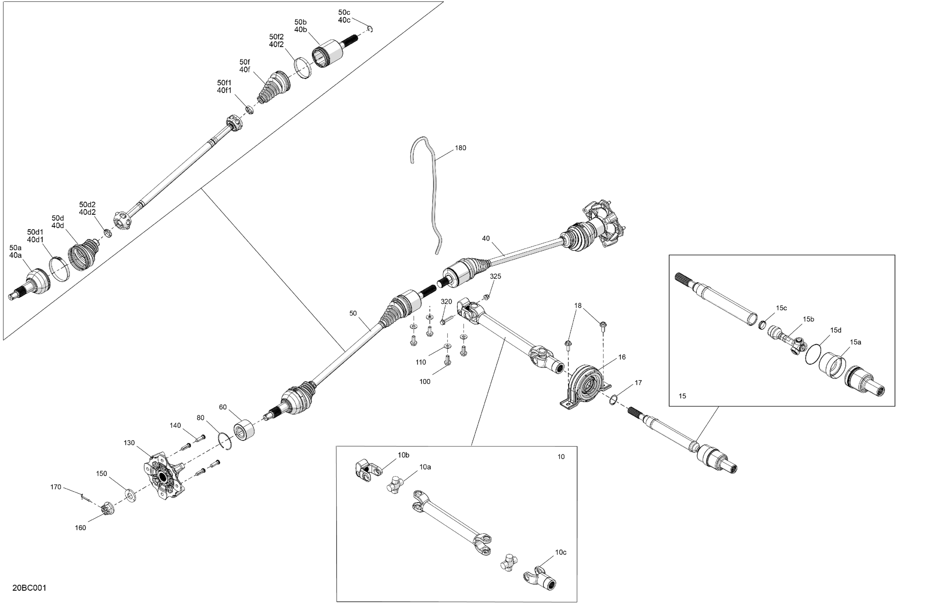 Drive - Front - Common Parts