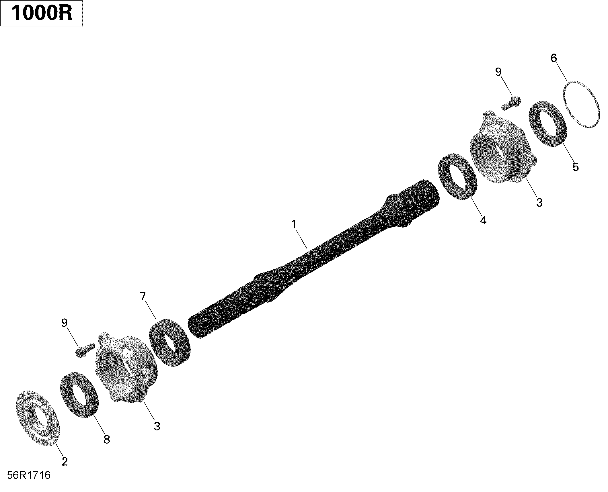 Drive Shaft - 1000R