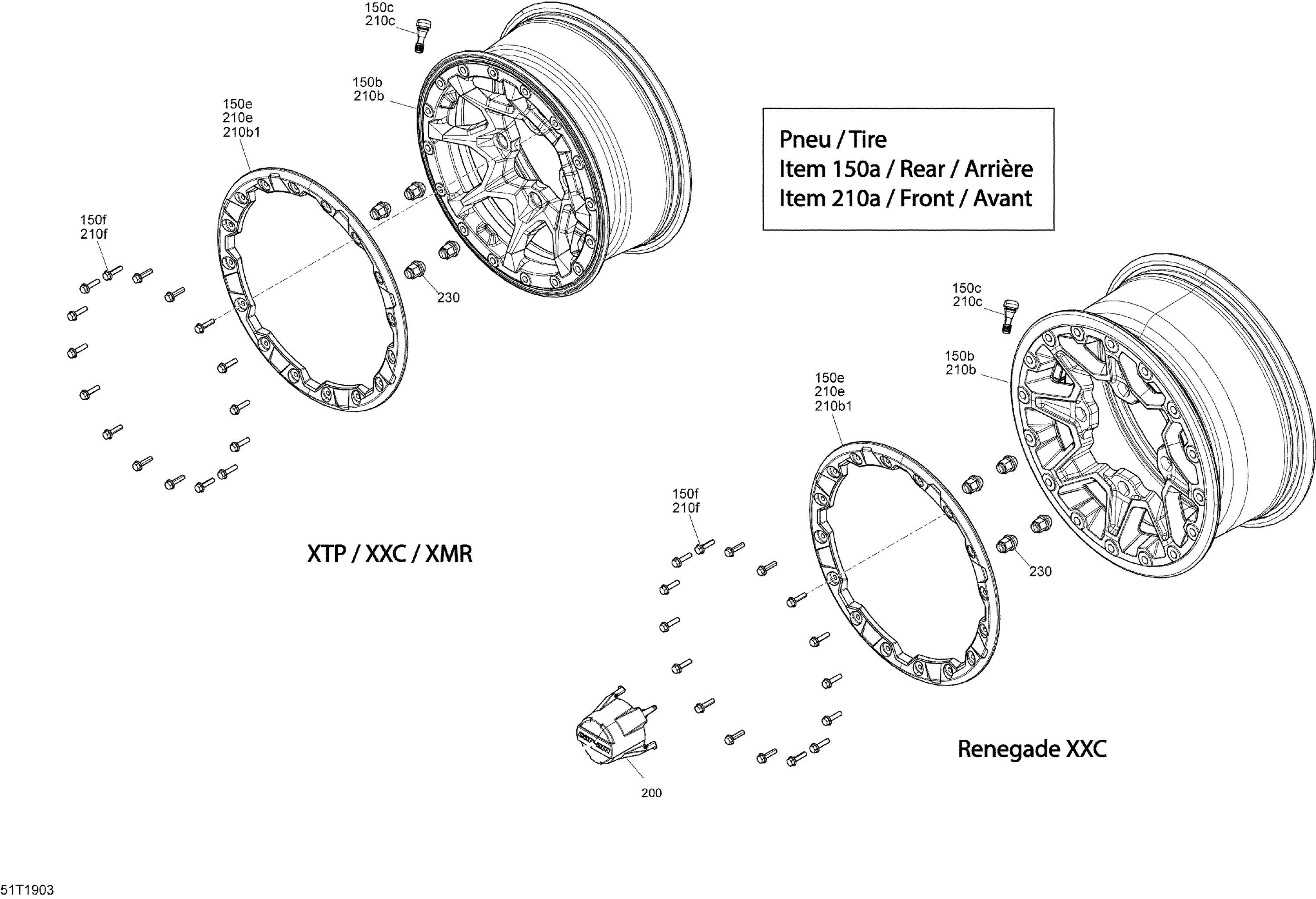 Wheels - XTP, XXC