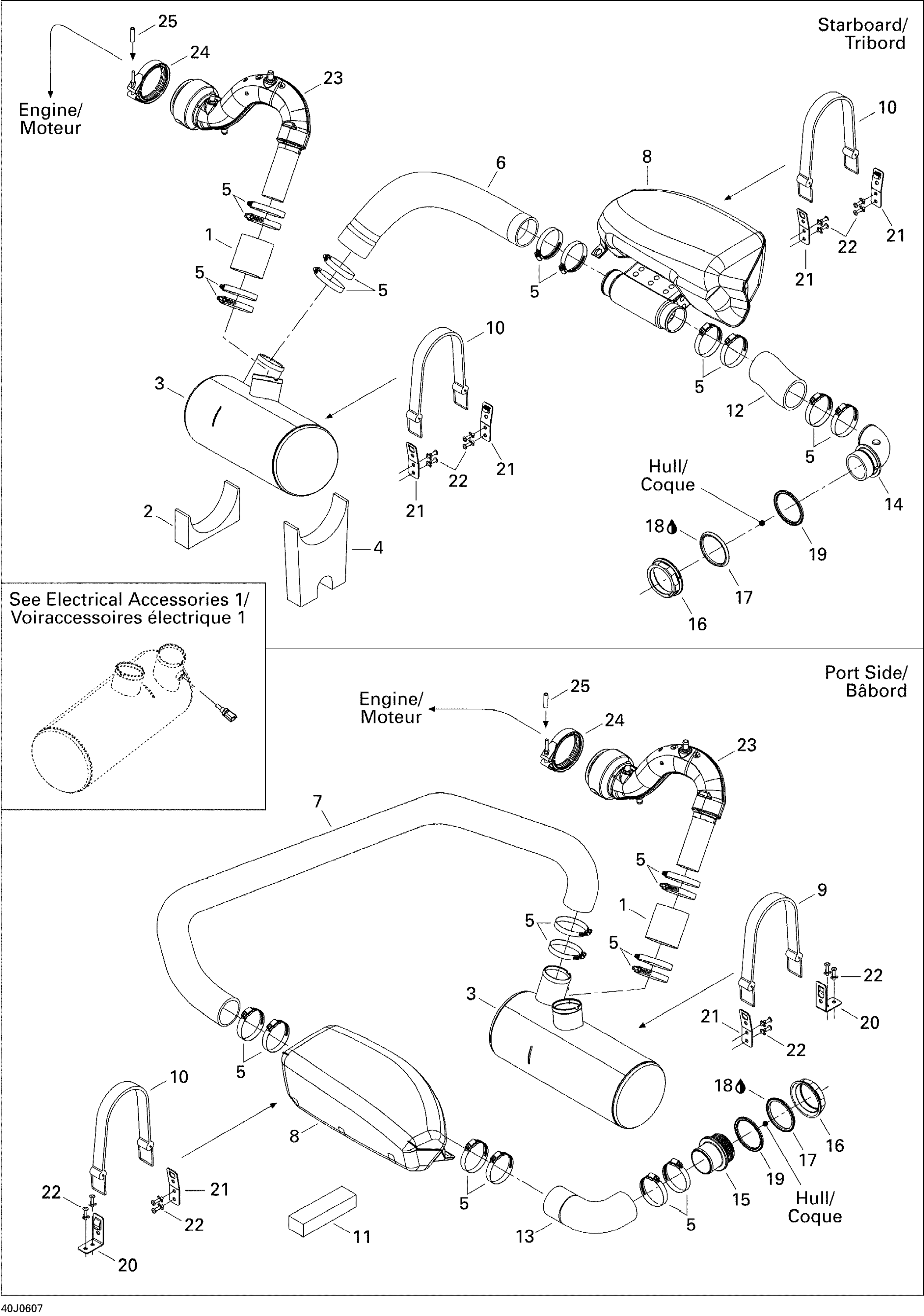 Схема узла: Exhaust System