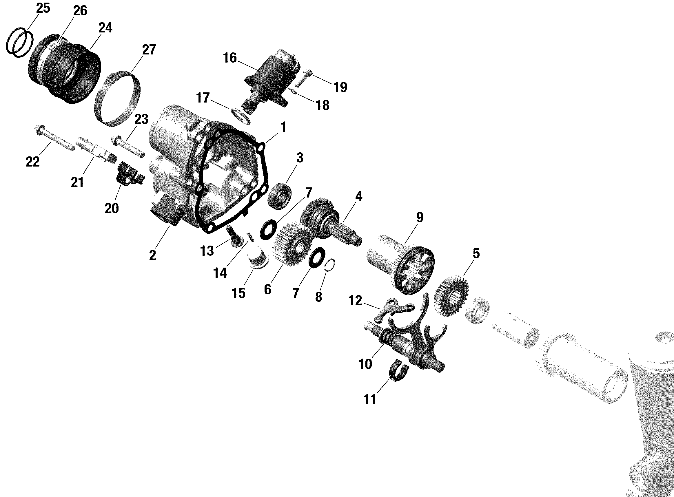 Rotax - IDF Gearbox