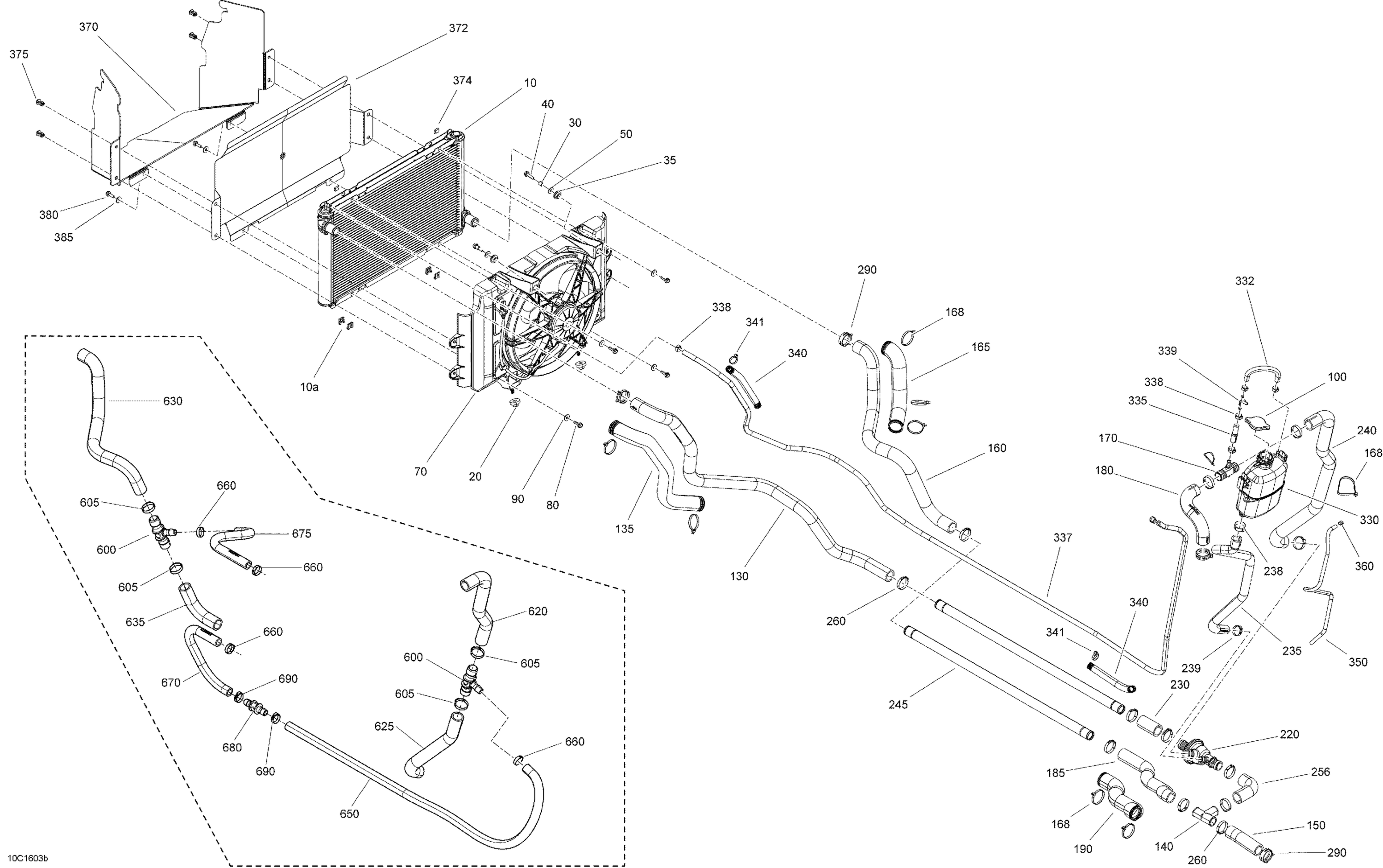 Cooling System - With Heating System