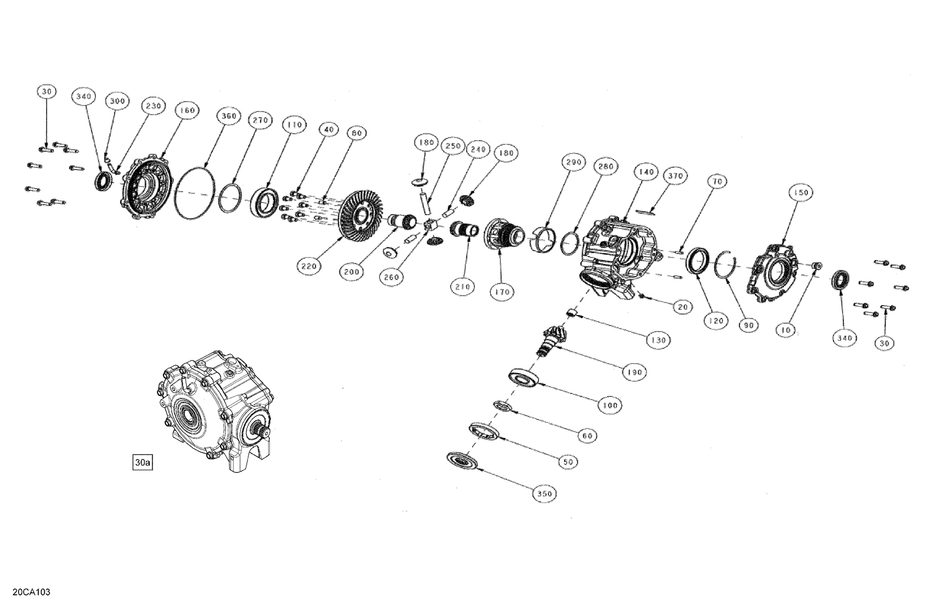 Drive - Front Section - Differential Parts - DPS