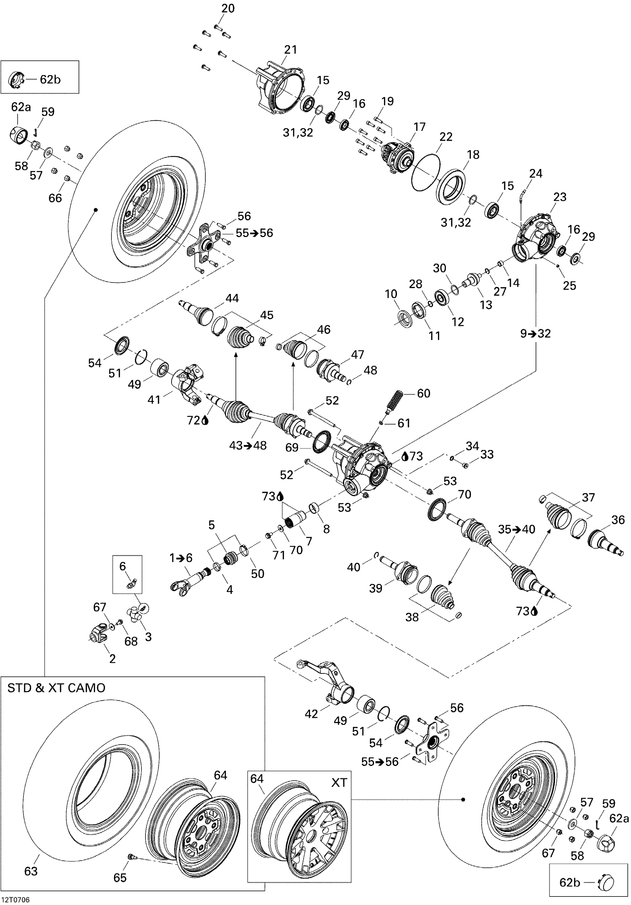 Drive System, Front STD