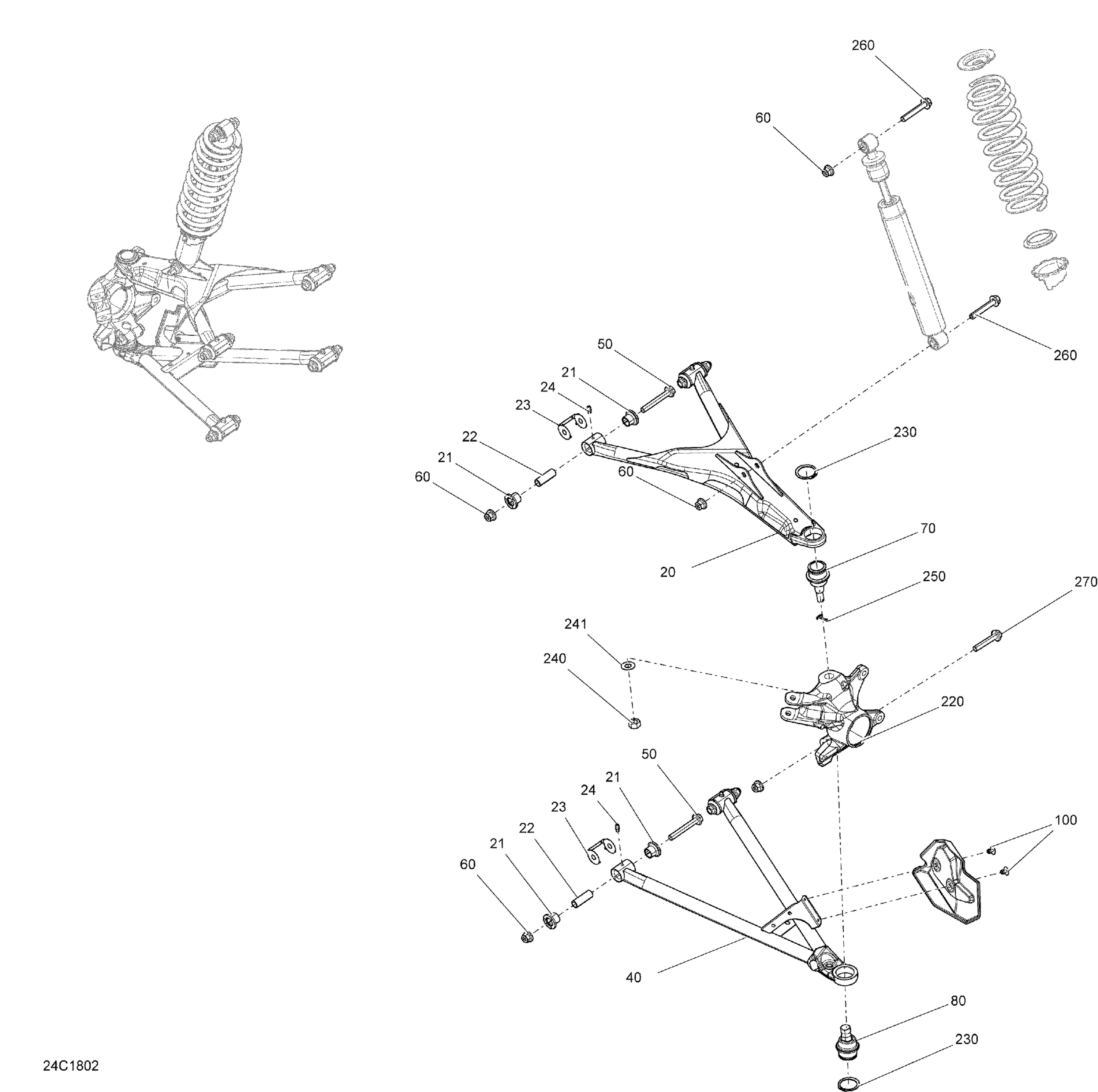 Front Suspension Traxter