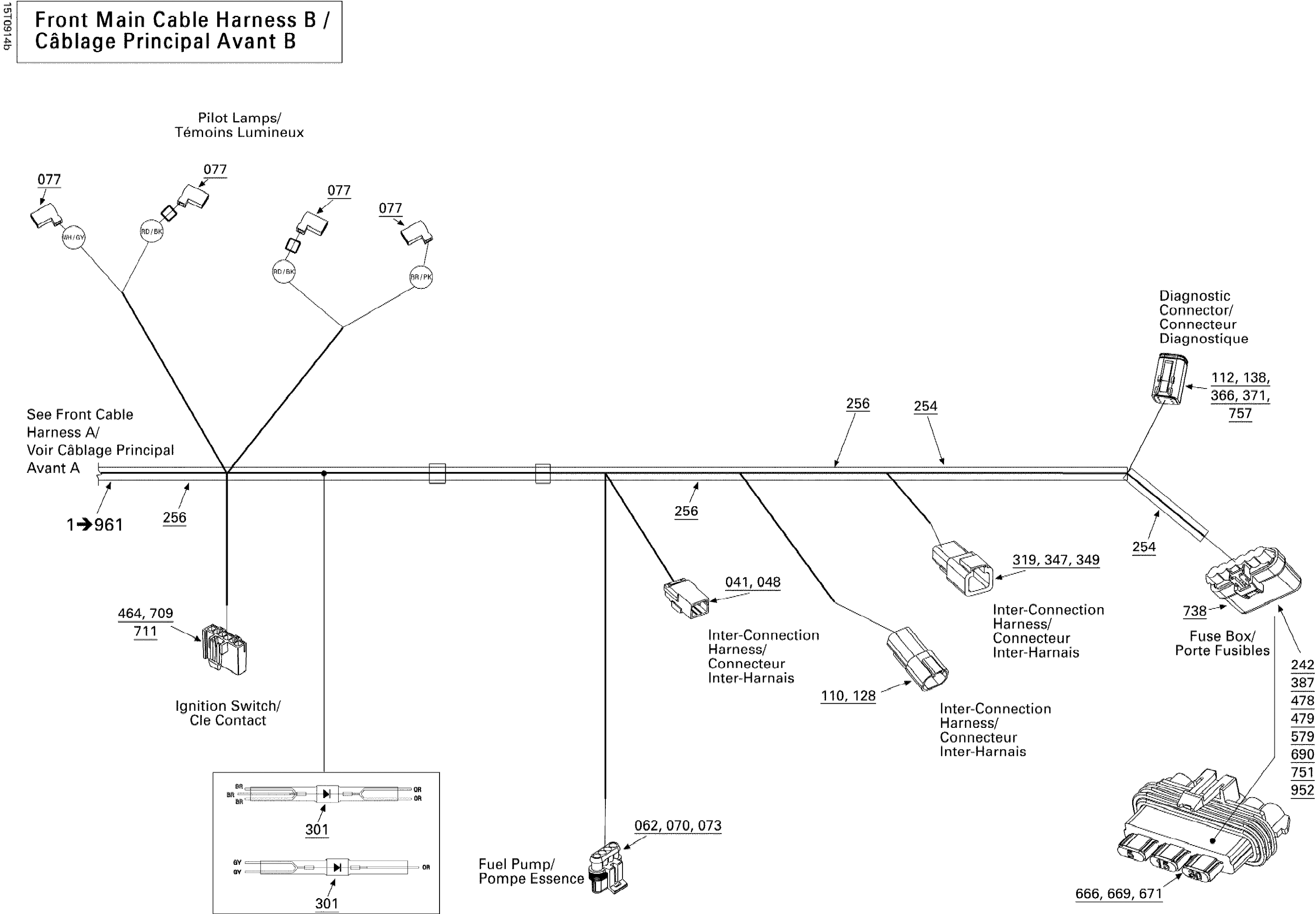 Electrical Harness, Front Section