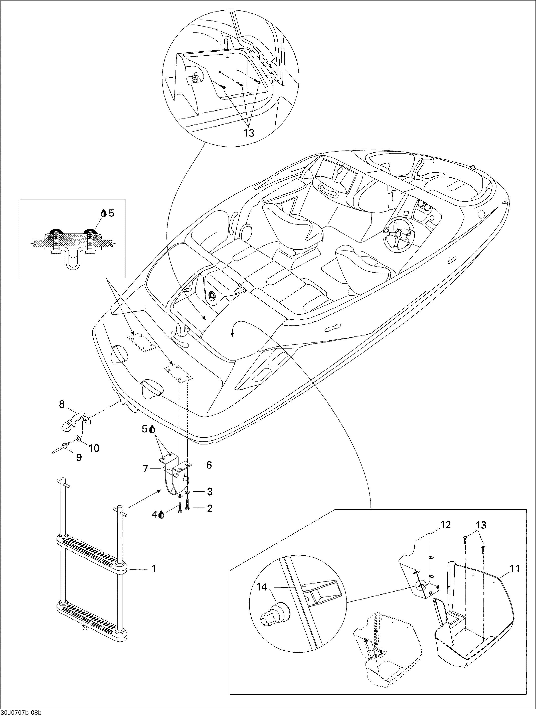 Lower Hull And Ladder