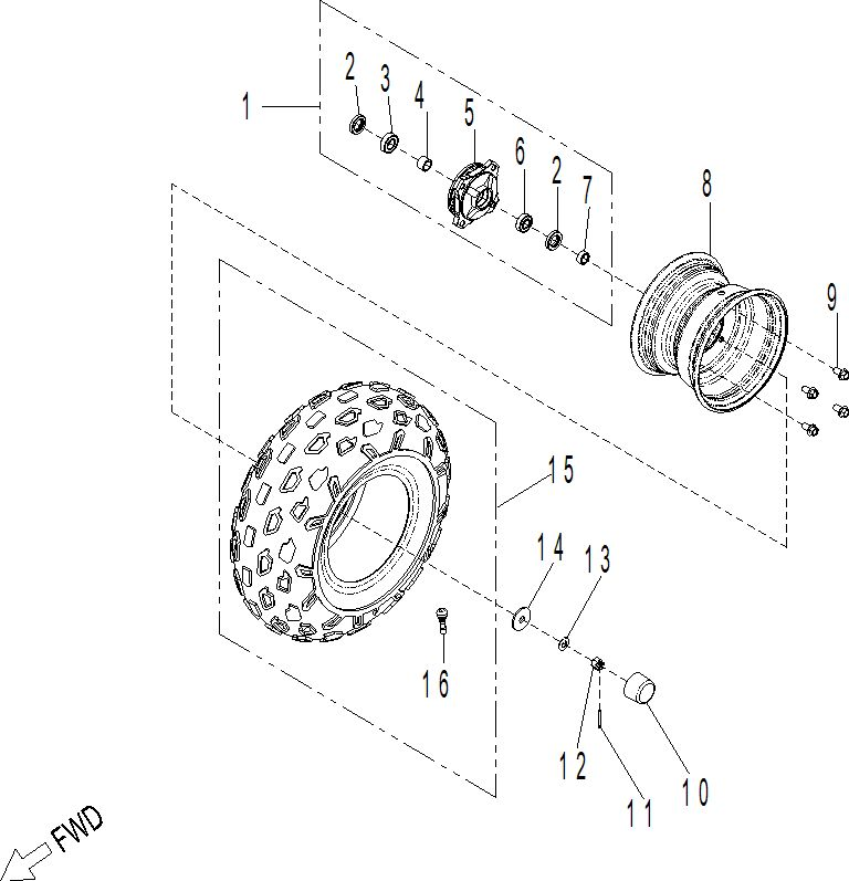 Drive - Front Wheel 110