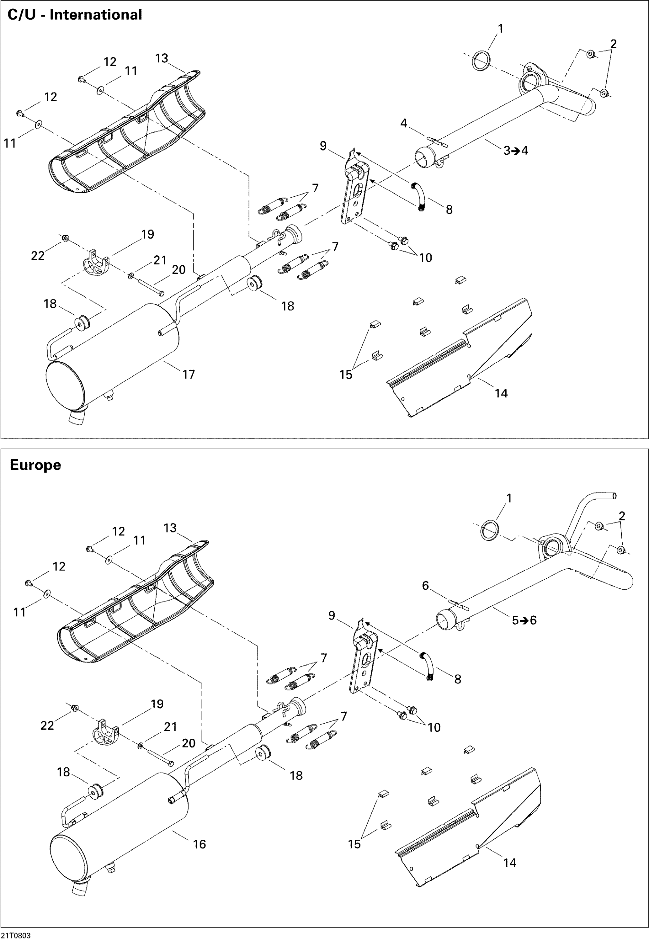 Схема узла: Exhaust System