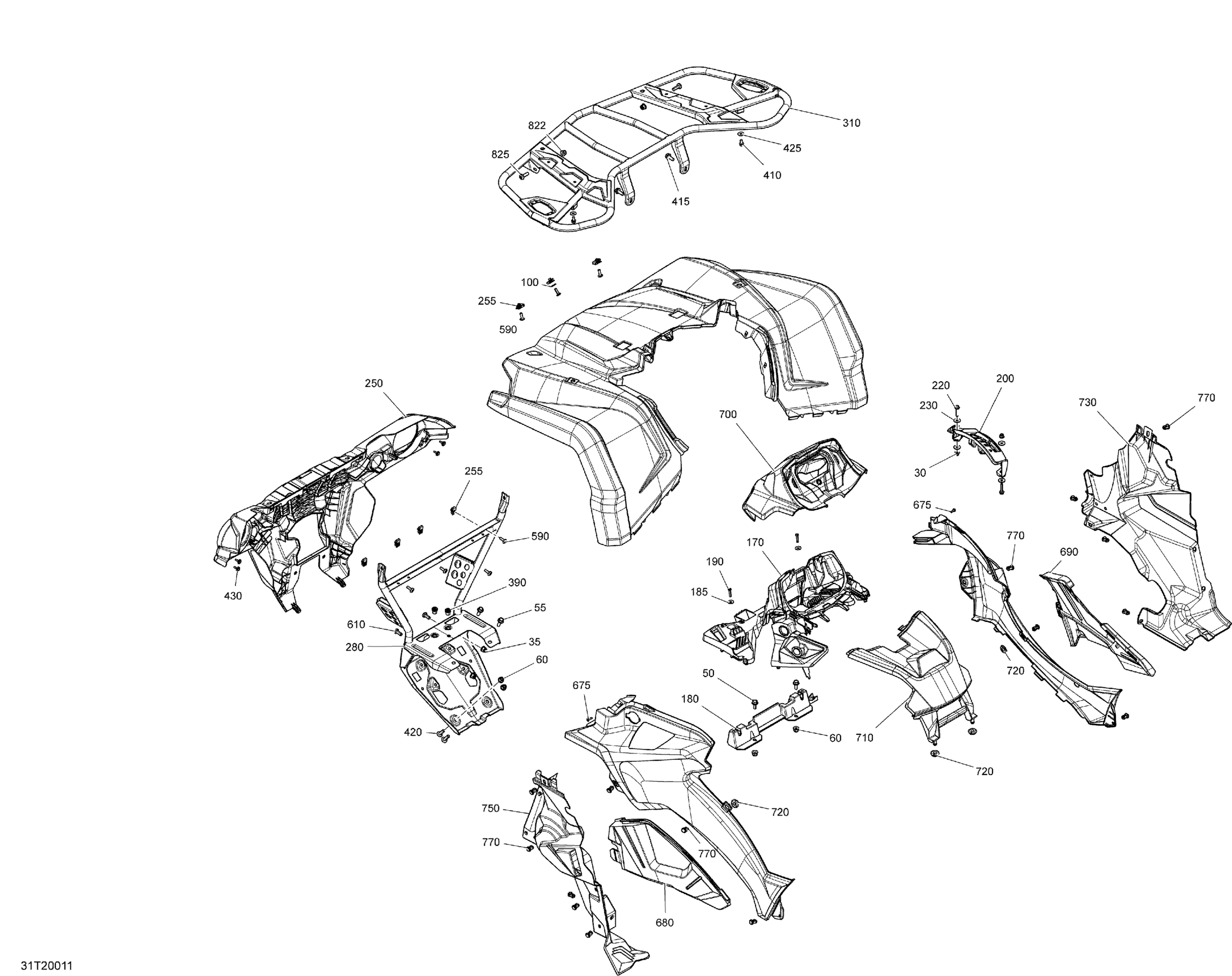 Body - Front Section - STD - DPS