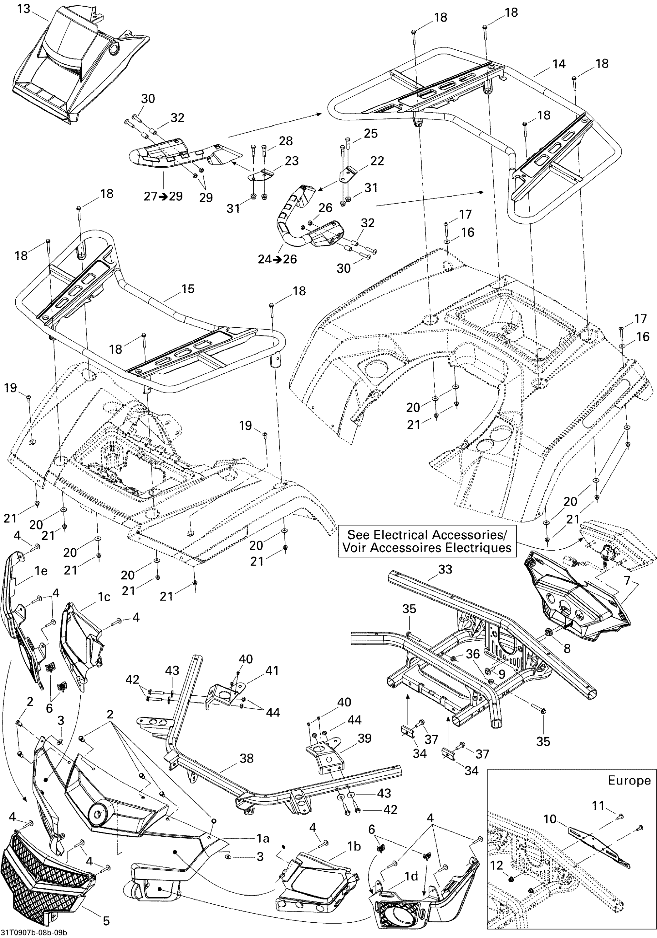 Схема узла: Body And Accessories 2, XT