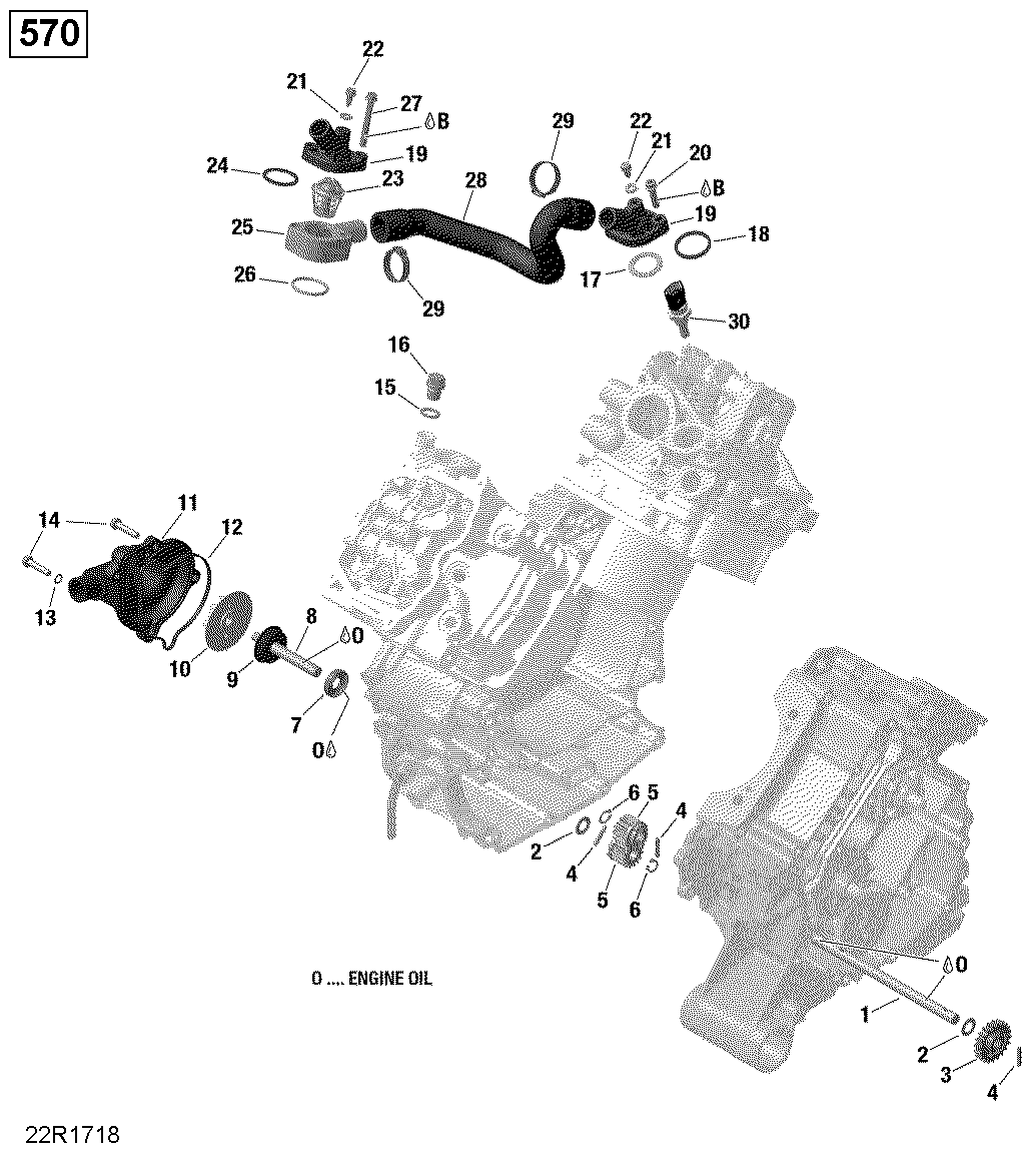 Engine Cooling - 570 EFI