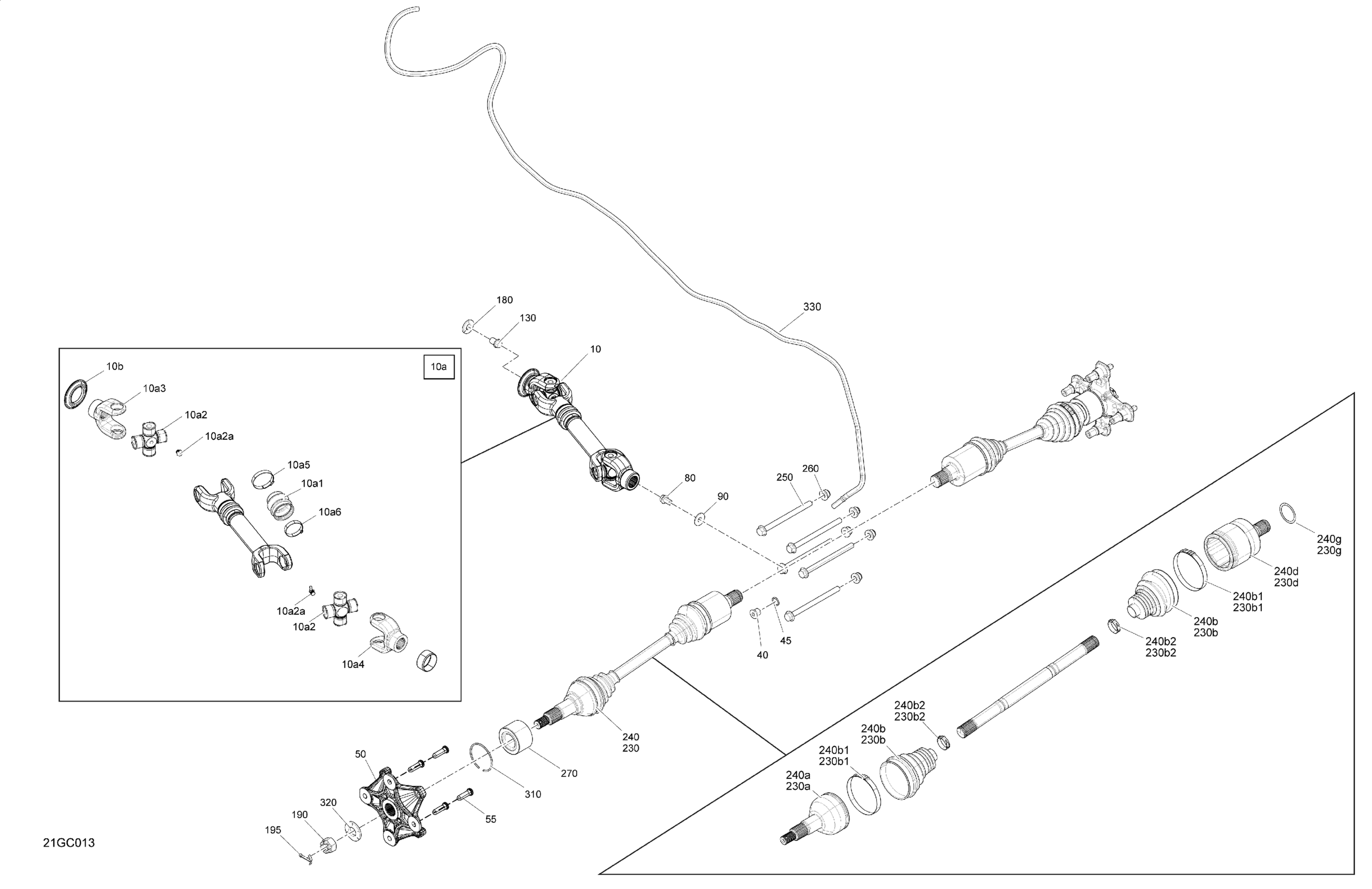 Drive - Rear - Common Parts