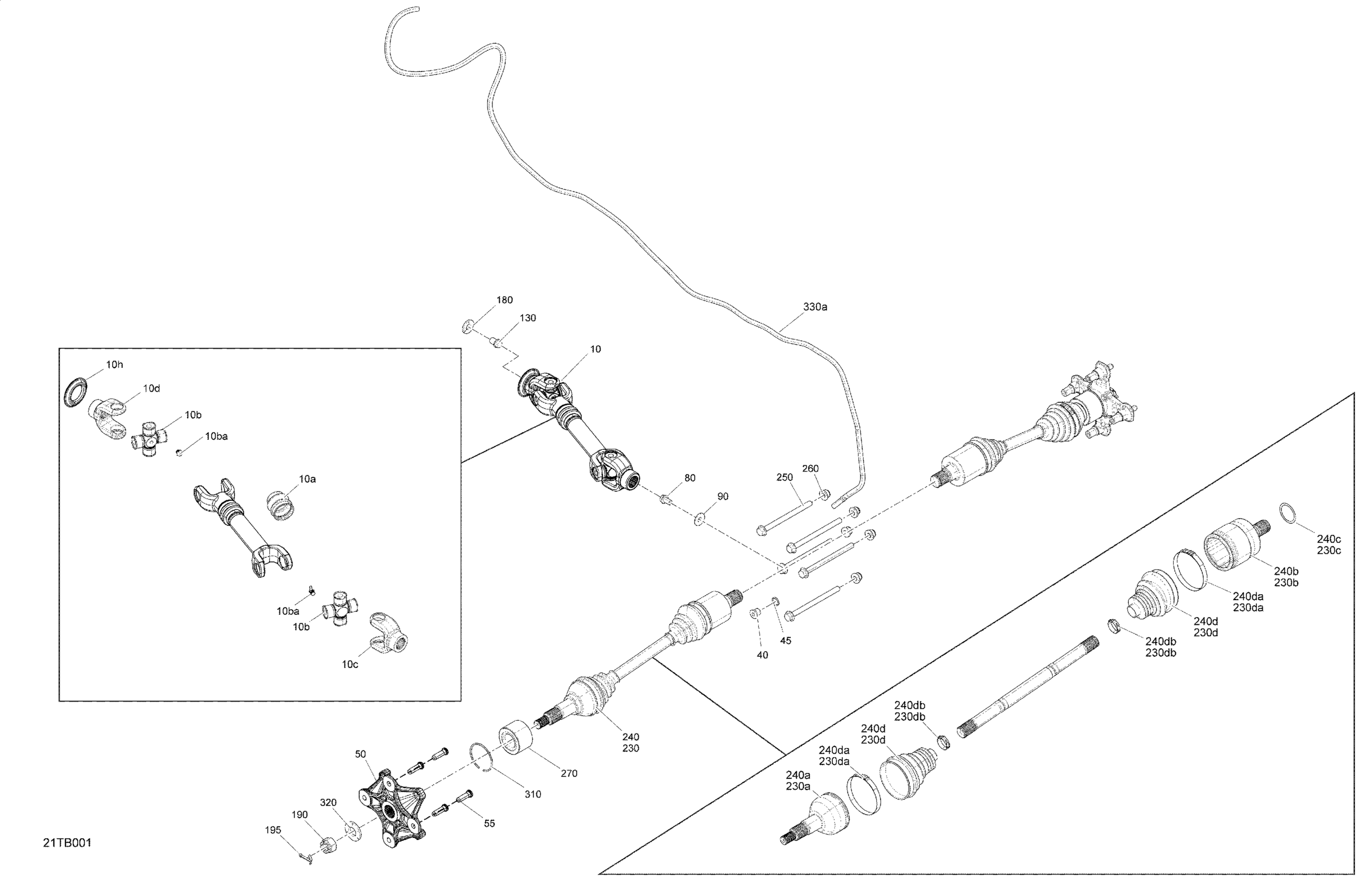 Drive - Rear - Common Parts