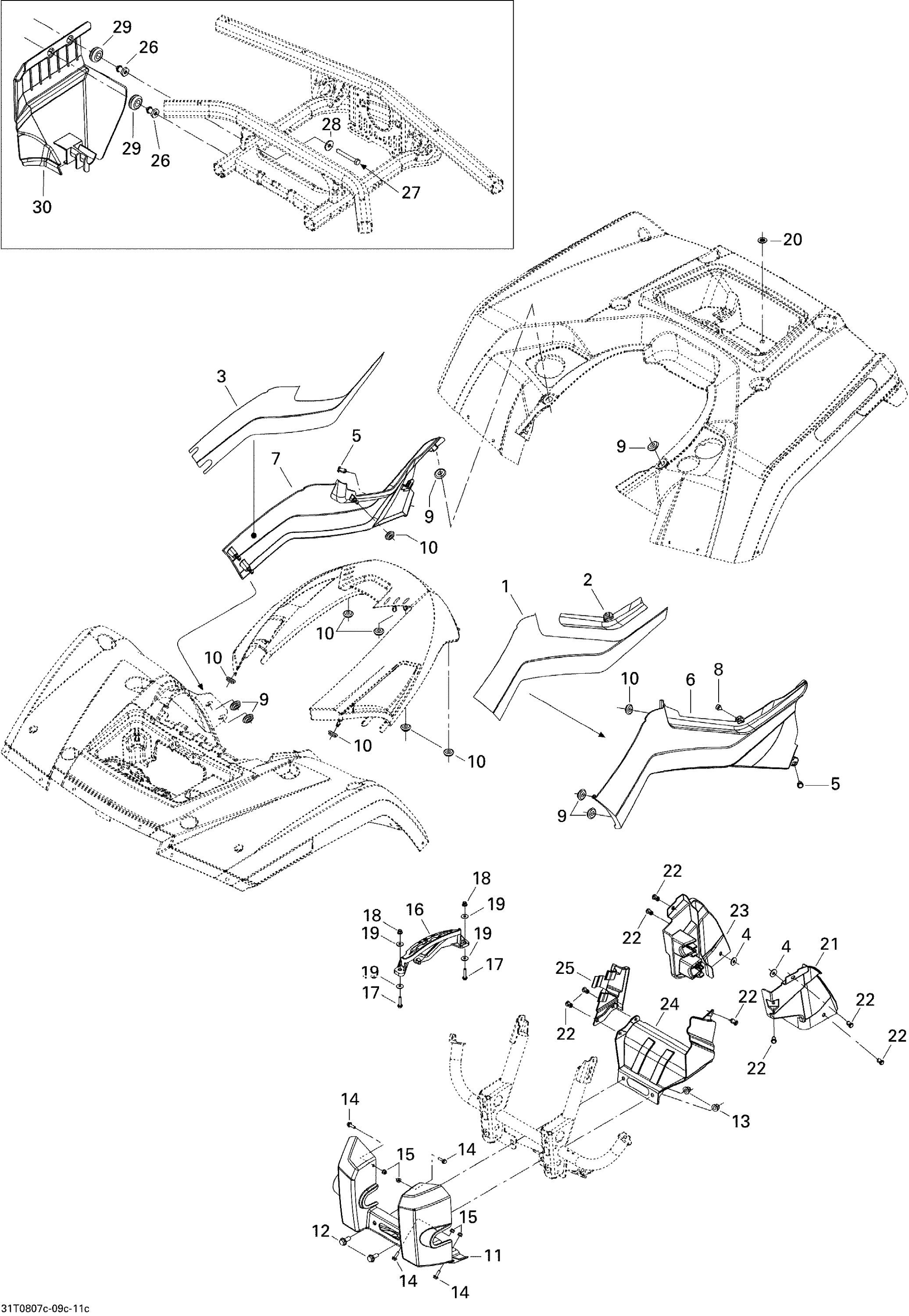 Схема узла: Body And Accessories 3, XT